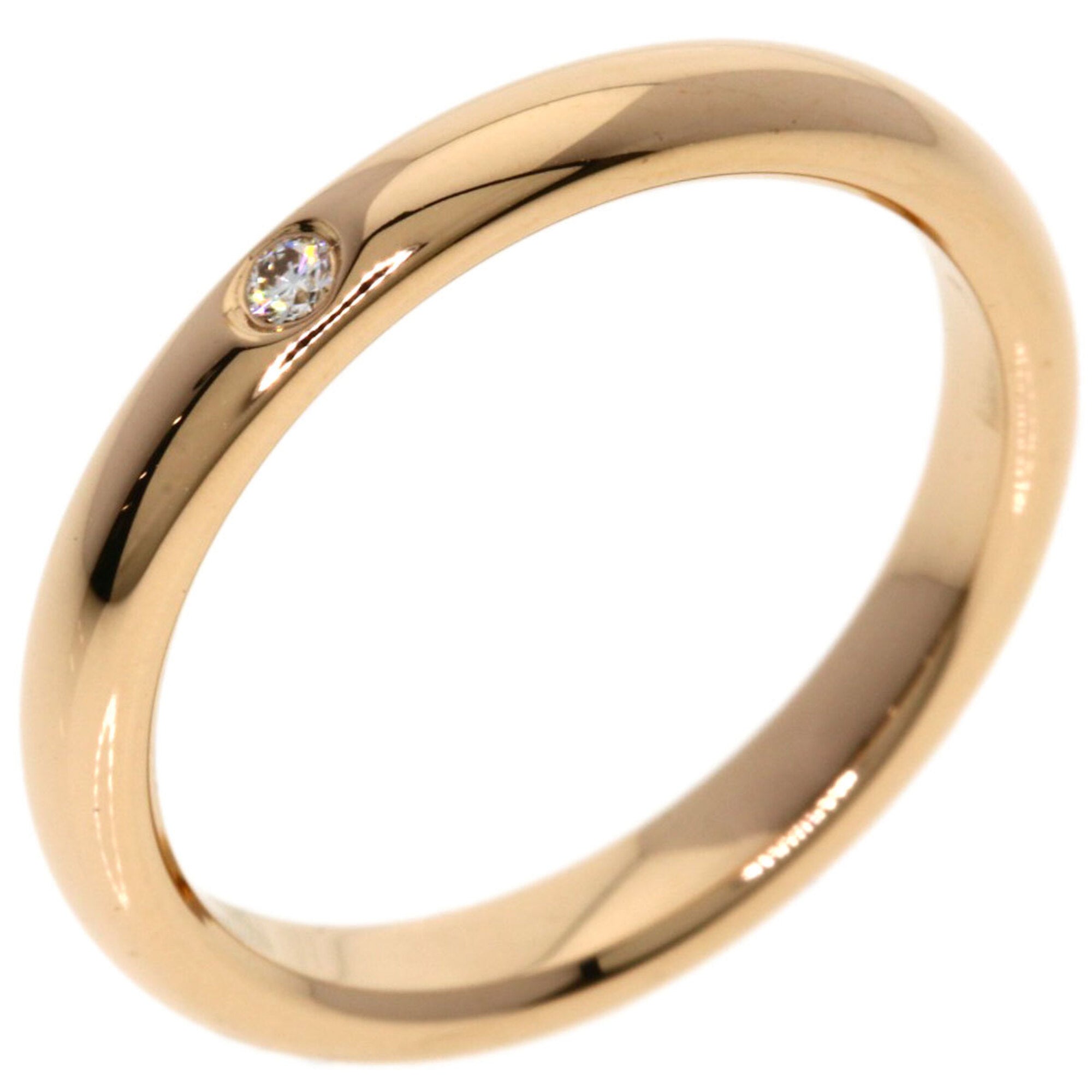 Tiffany Pink Gold (18K) Band Ring (Pre-Owned)