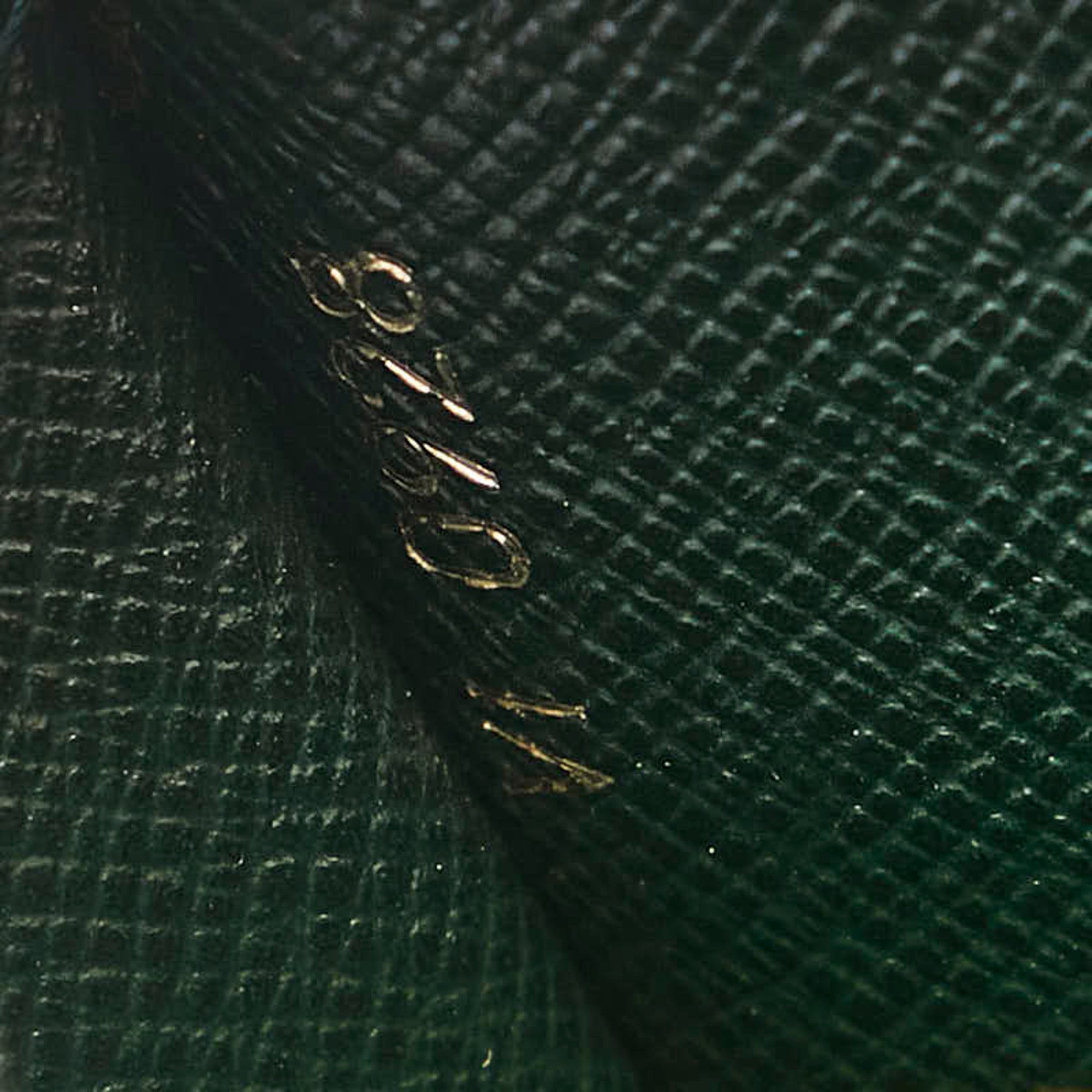 Louis Vuitton Episea Green Leather Handbag Shoulder Bag (Pre-Owned)