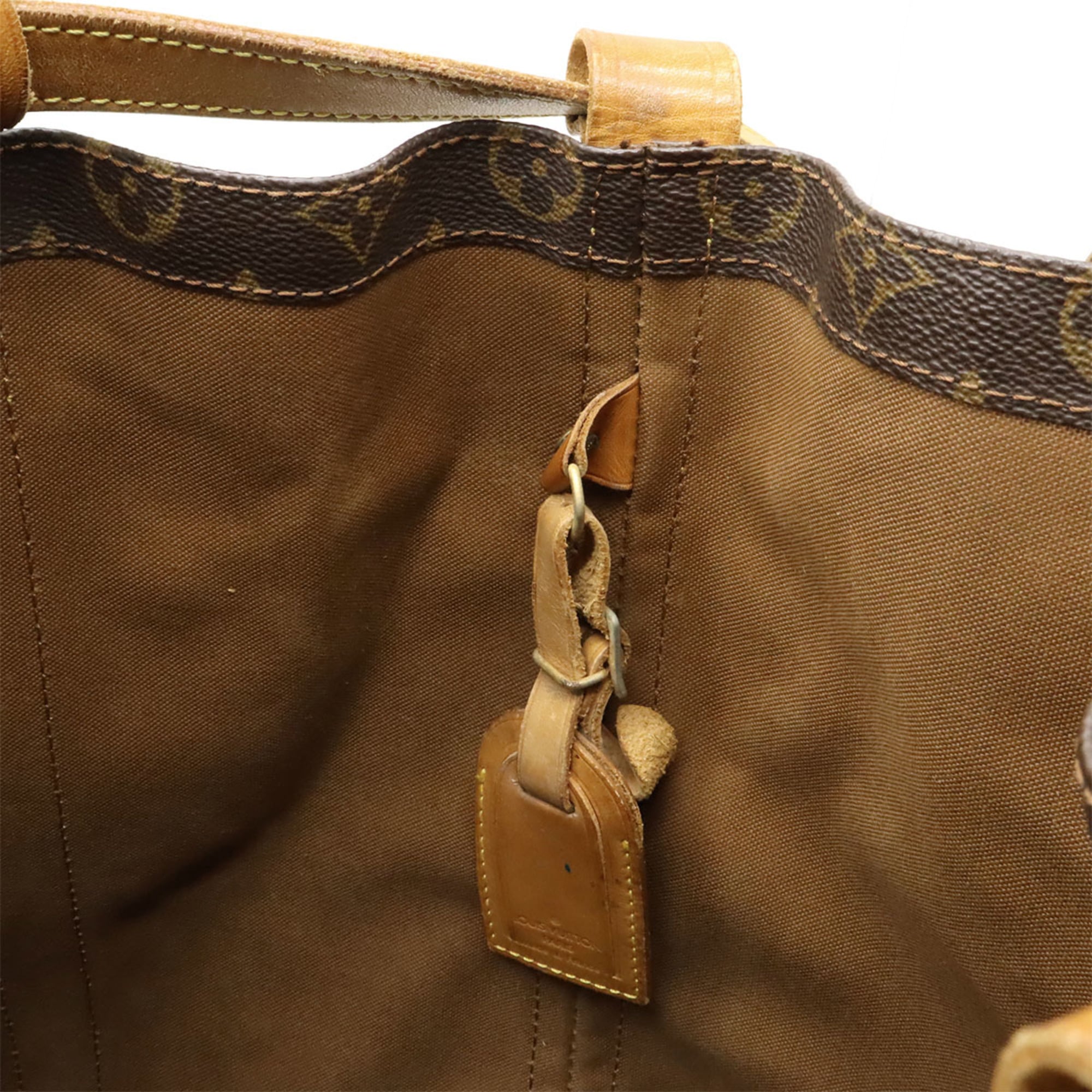 Louis Vuitton Brown Monogram Monogram Canvas Pvc Coated Canvas Shoulder Bag (Pre-Owned)