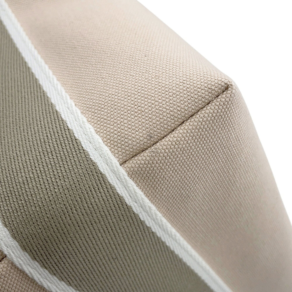 Hermes Natural Canvas Handbag Pouch (Pre-Owned)