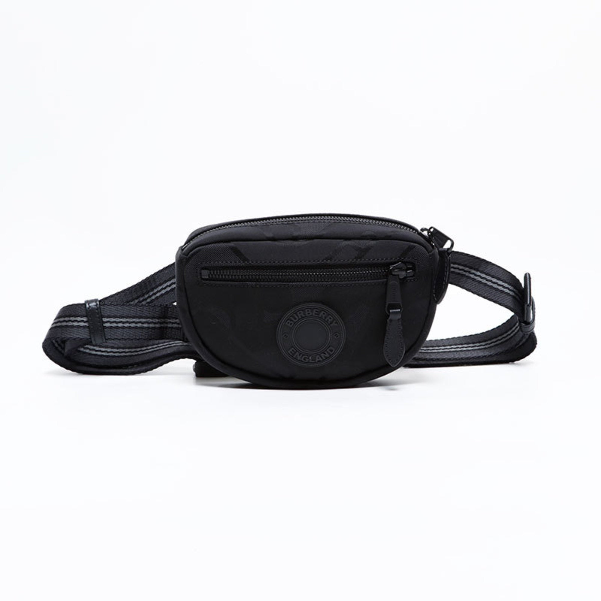 Burberry Black Nylon Fanny Pack Shoulder Bag (Pre-Owned)