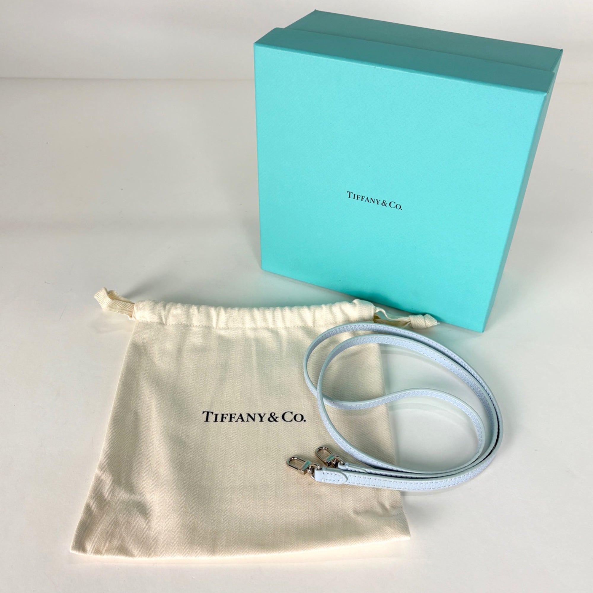 Tiffany Light Blue Leather Handbag (Pre-Owned)