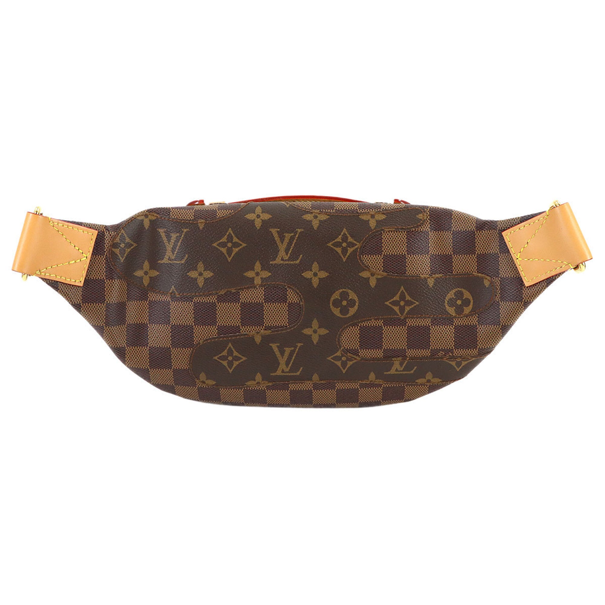 Louis Vuitton Brown Ebene Monogram Monogram Damier Canvas Handbag Sling Bag (Pre-Owned)
