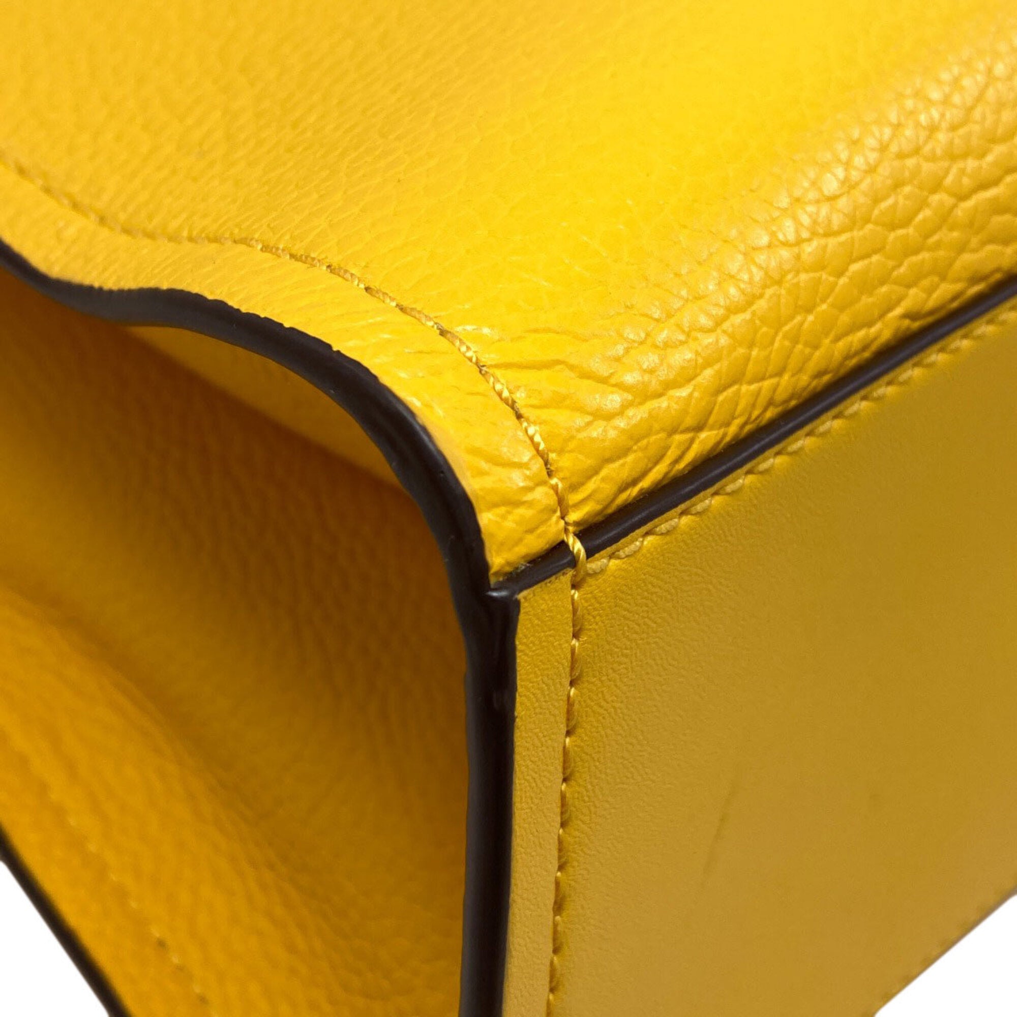 Michael Kors Yellow Leather Handbag (Pre-Owned)
