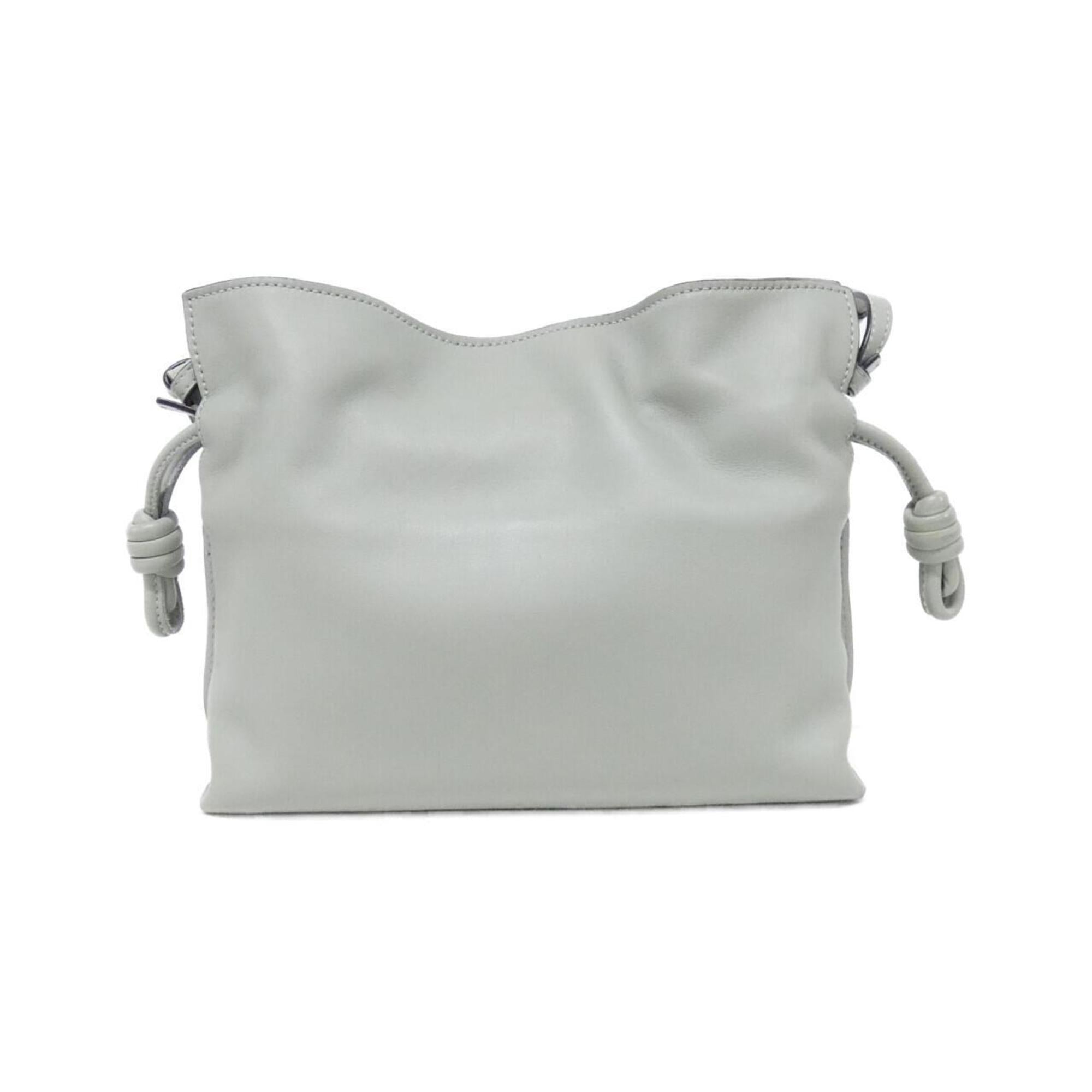 Loewe Gray Leather Handbag (Pre-Owned)
