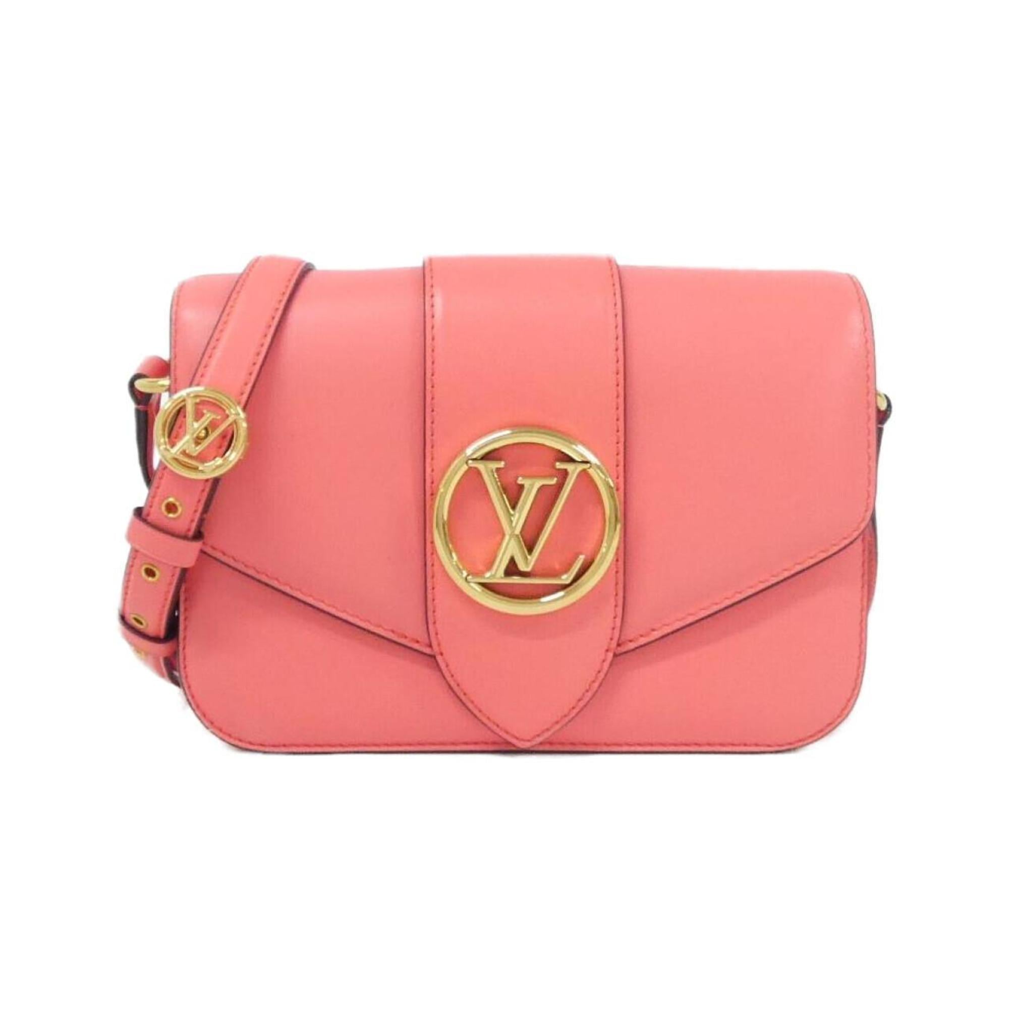 Louis Vuitton Dahlia Pink Leather Shoulder Bag (Pre-Owned)