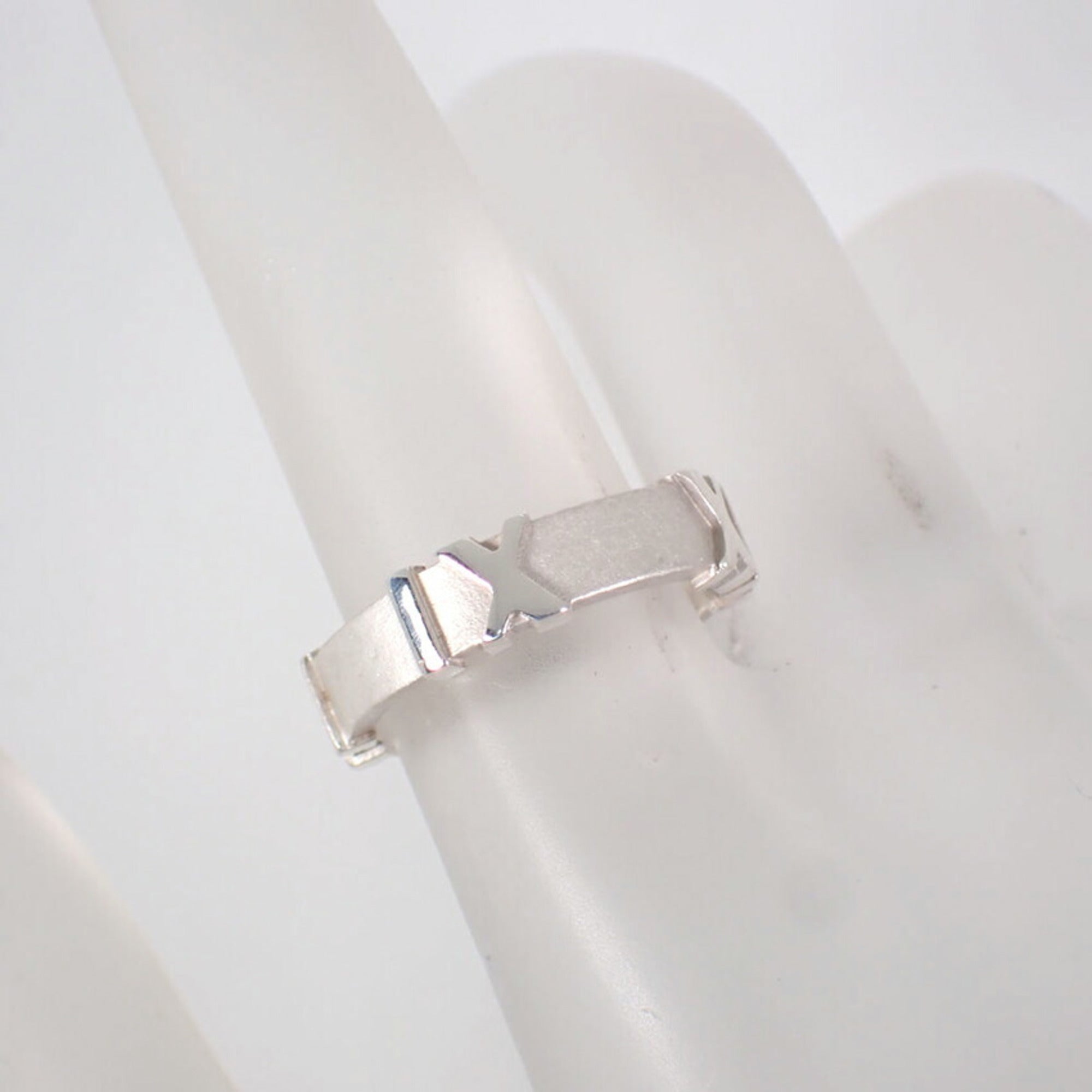 Tiffany Sterling Silver 925 Band Ring (Pre-Owned)