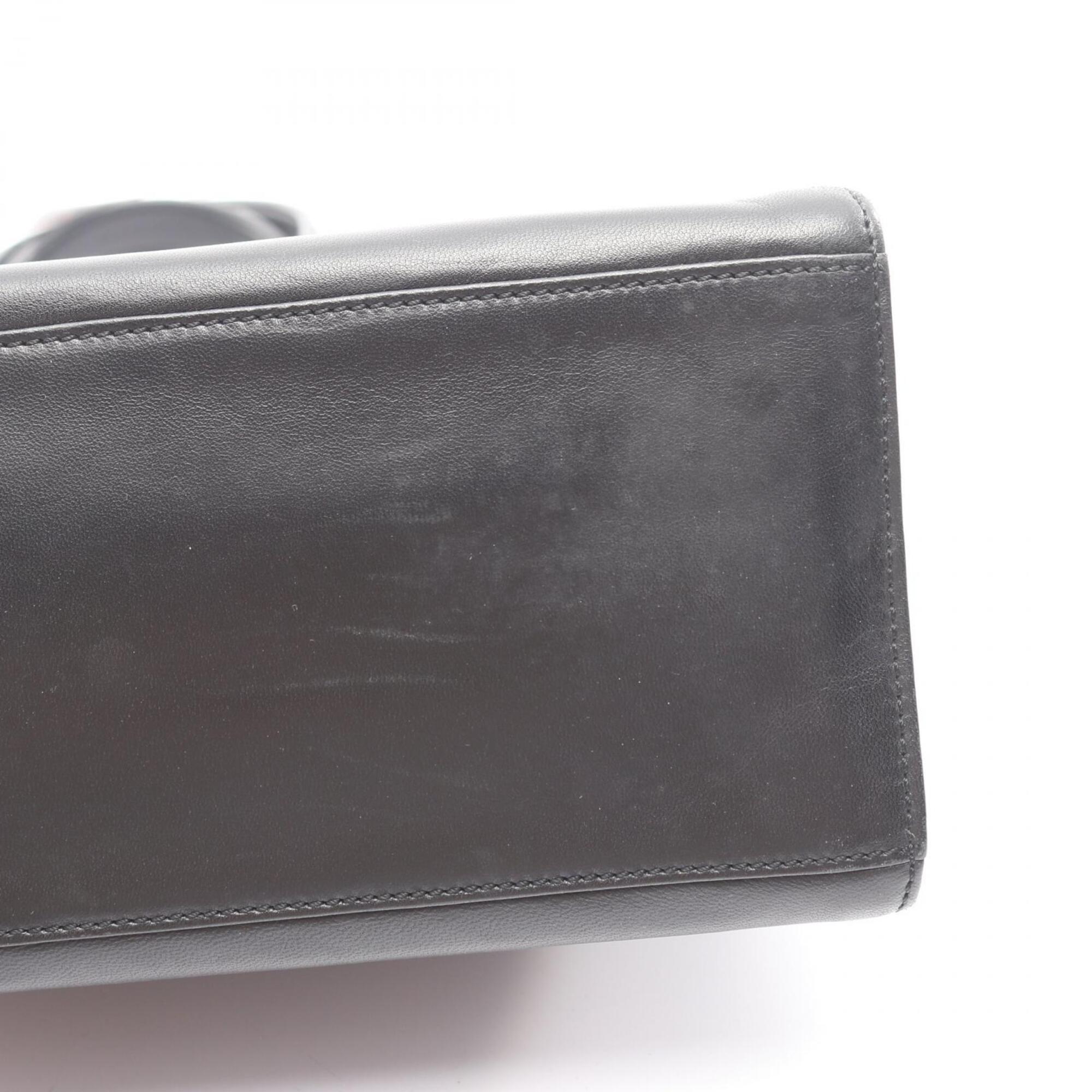 Loewe Black Leather Handbag (Pre-Owned)