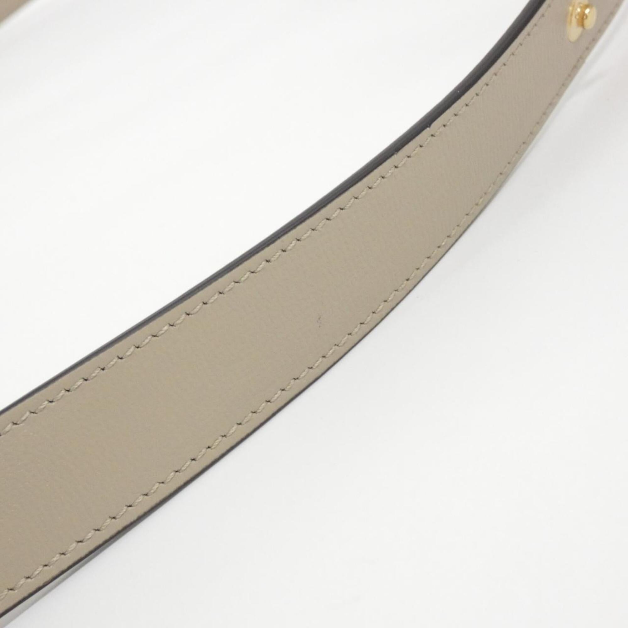 Gucci Beige Leather Shoulder Bag (Pre-Owned)