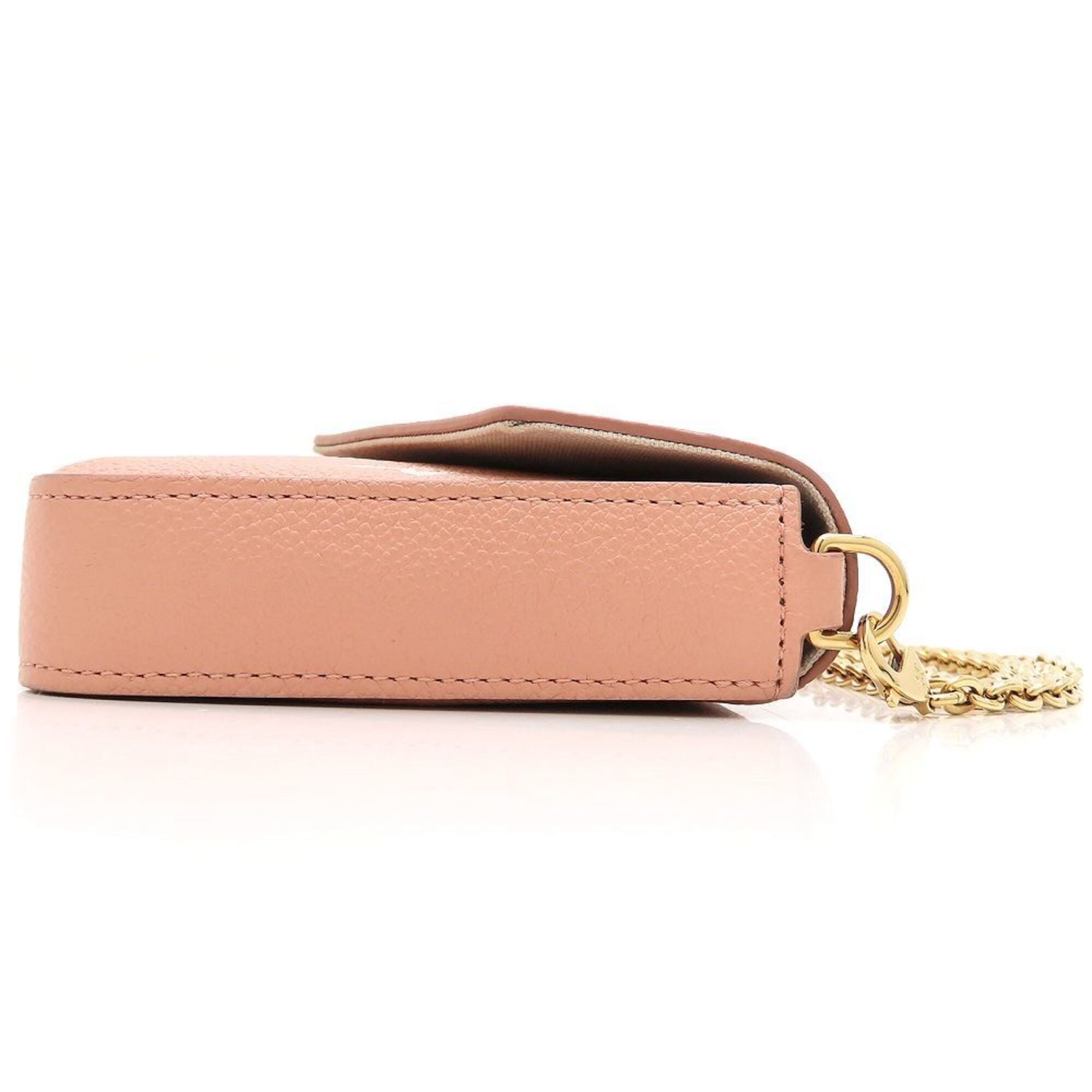 Louis Vuitton Leather Pochette Shoulder Bag (Pre-Owned)