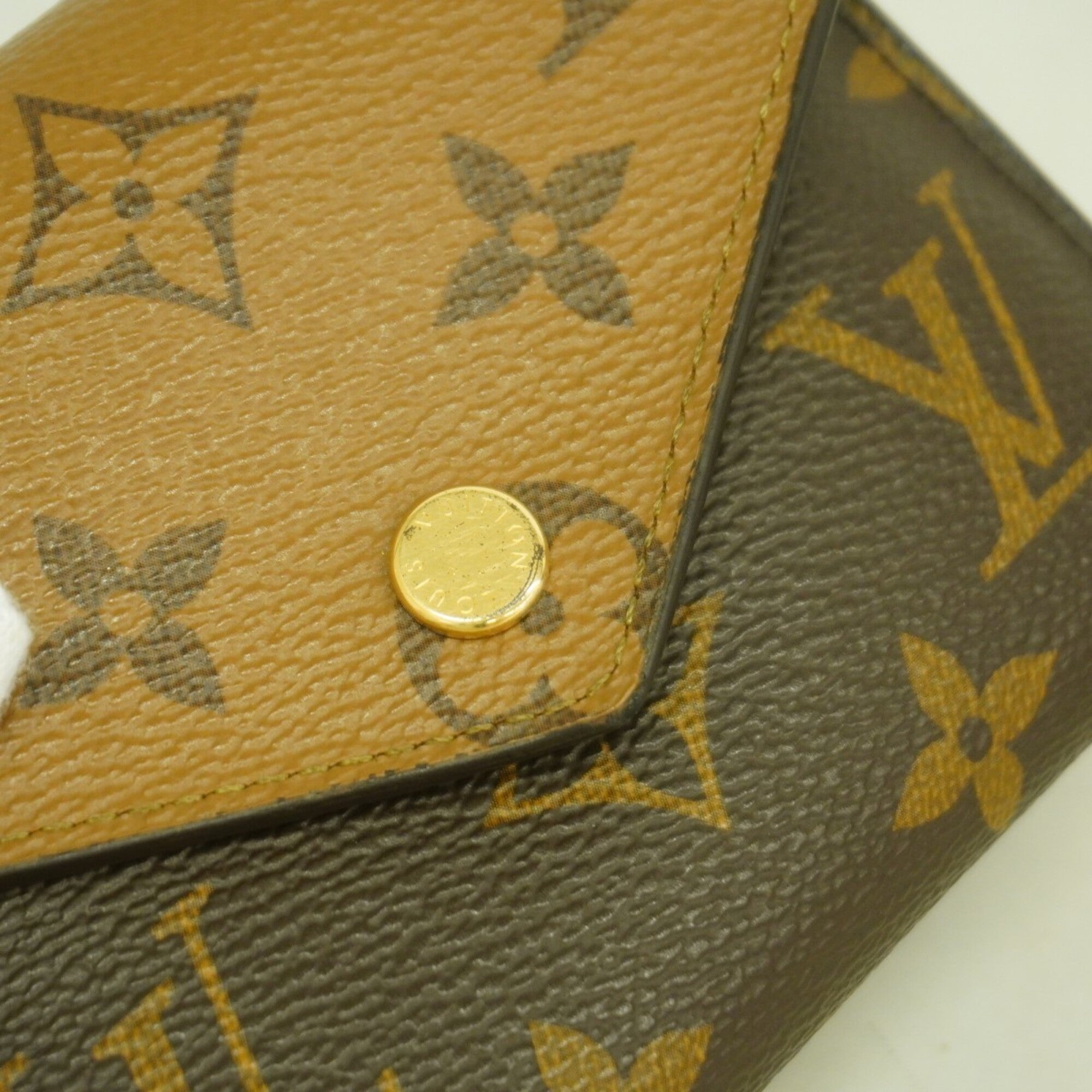 Louis Vuitton Brown Wallet (Tri-Fold) (Pre-Owned)