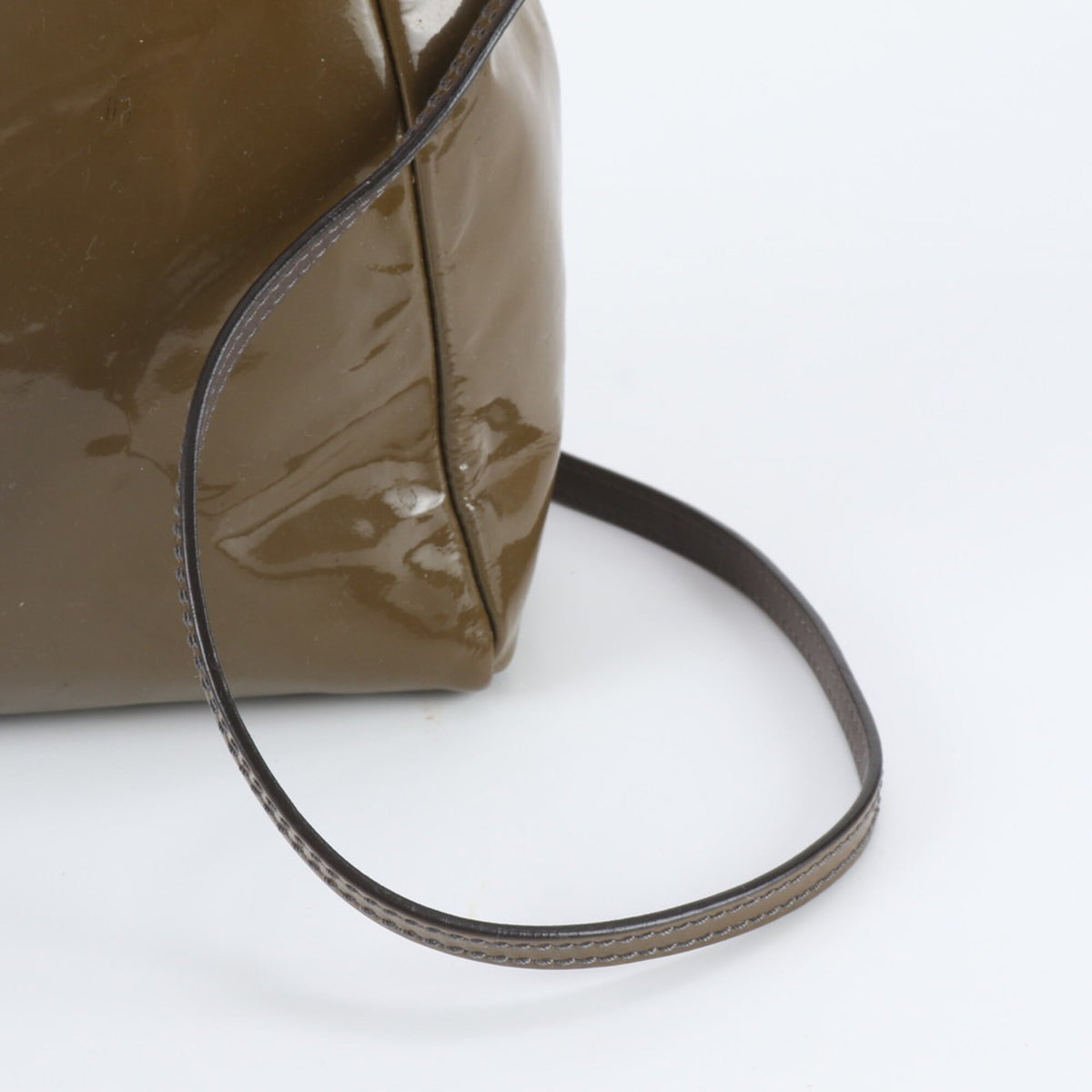 Salvatore Ferragamo Brown Leather Crossbody Bag Handbag Shoulder Bag Tote Bag (Pre-Owned)