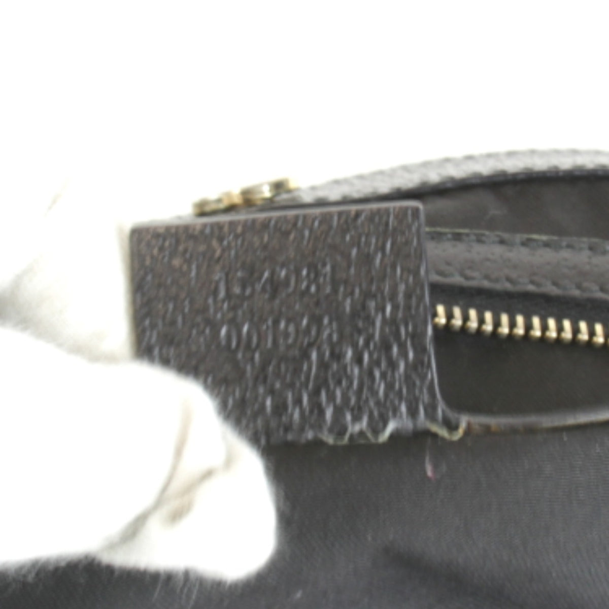 Gucci Black White Gg Canvas Handbag (Pre-Owned)
