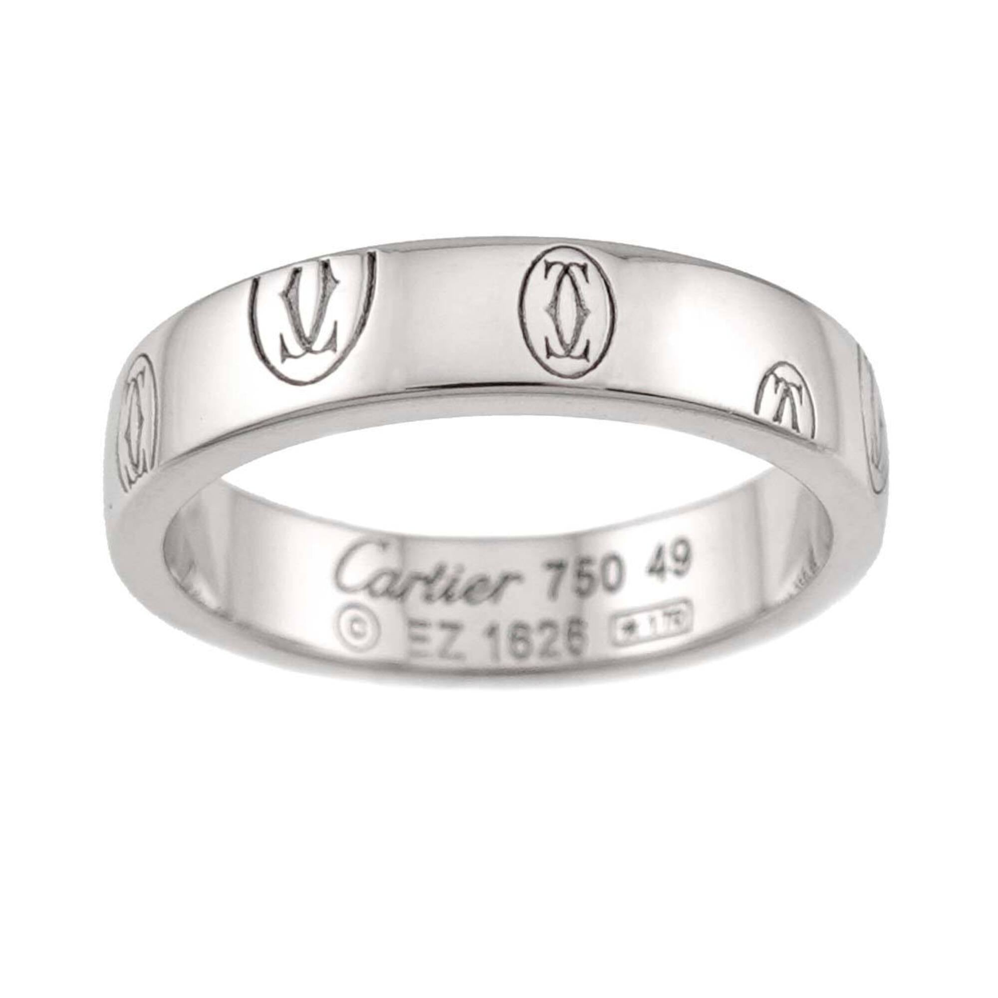 Cartier White Gold (18K) Band Ring (Pre-Owned)