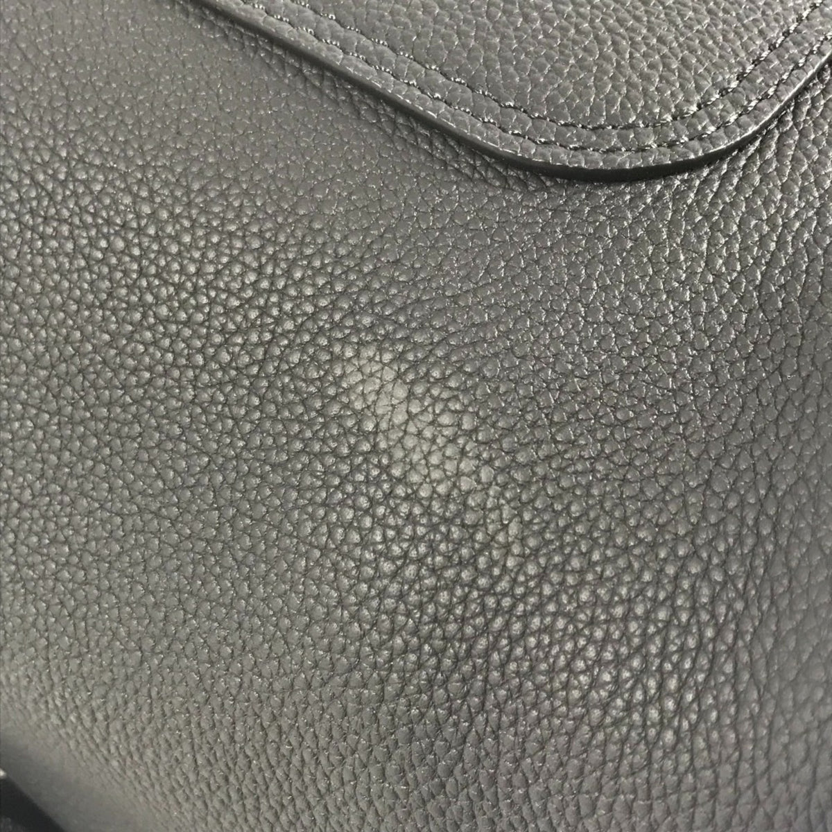 Louis Vuitton Black Noir Leather Backpack (Pre-Owned)