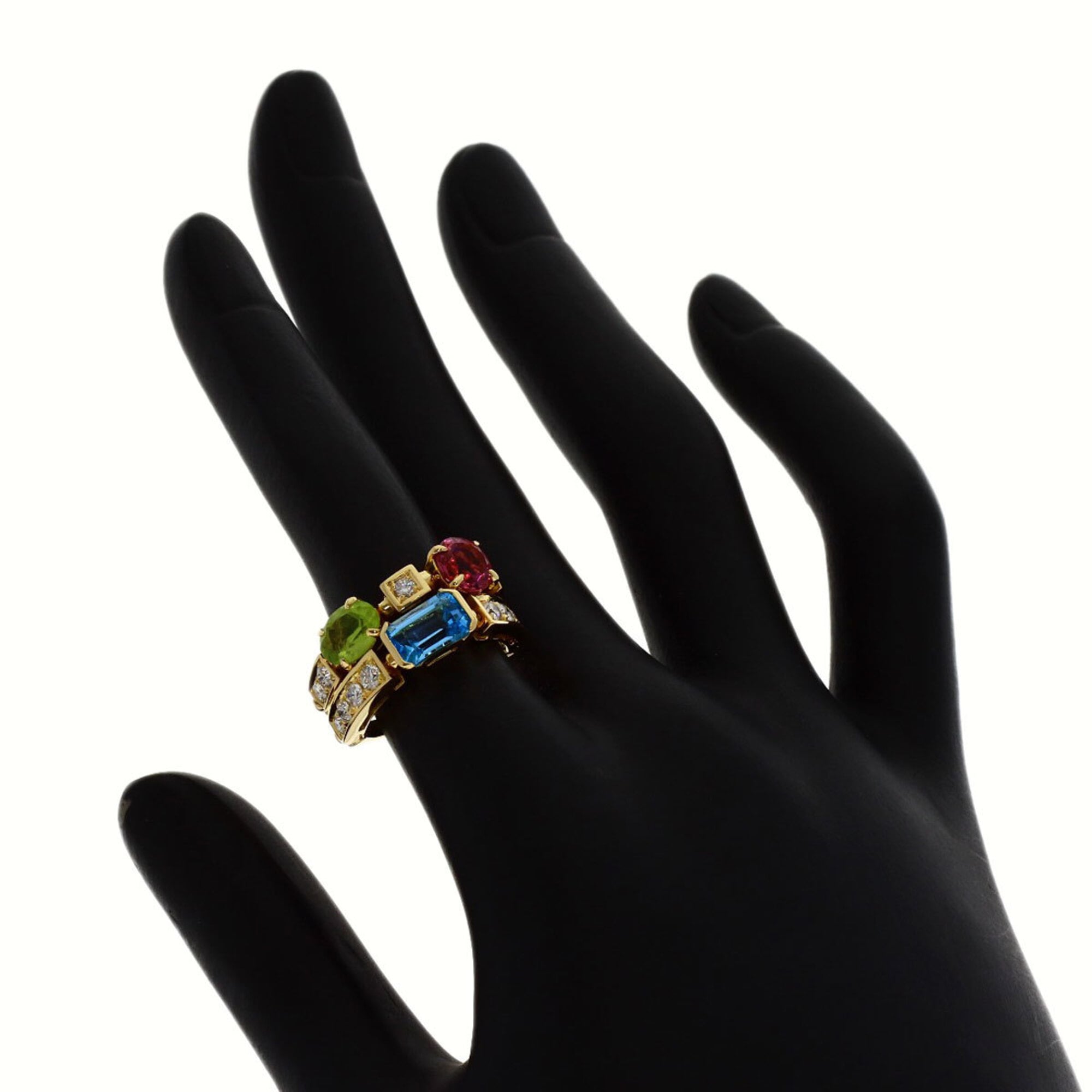 Bvlgari Yellow Gold Yellow Gold Band Ring (Pre-Owned)