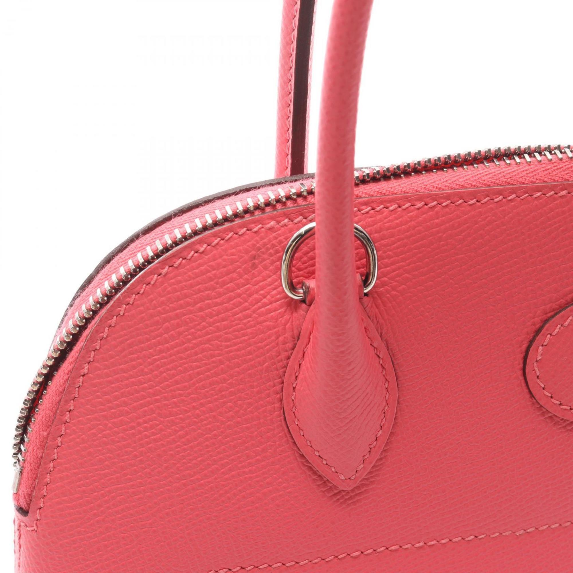 Hermes Pink Leather Epsom Leather Handbag (Pre-Owned)