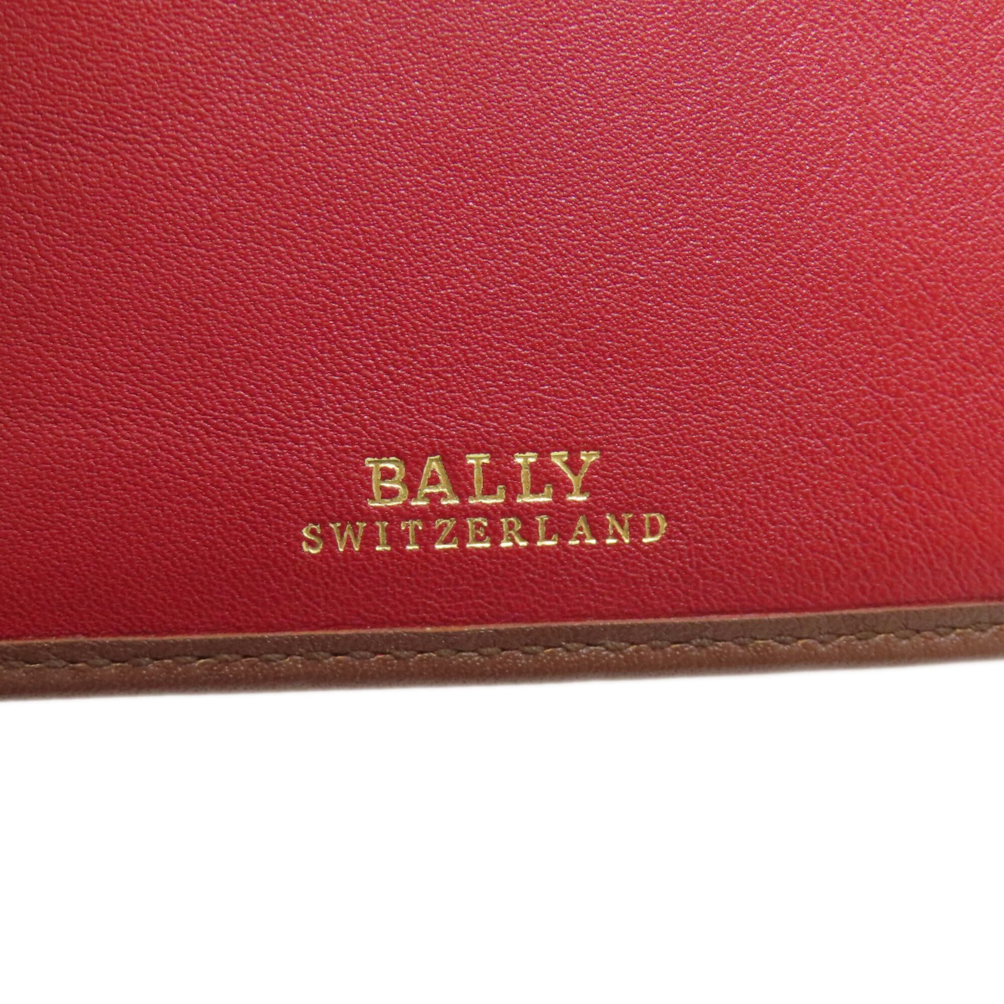 Bally Brown Leather Wallet (Bi-Fold) (Pre-Owned)