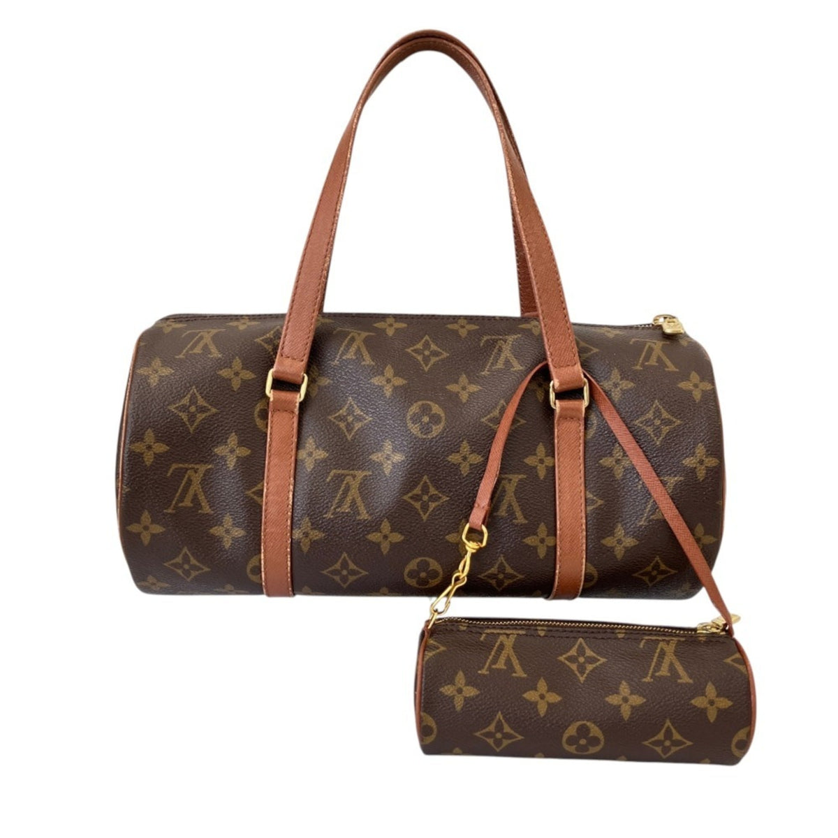 Louis Vuitton Brown Monogram Canvas Tote Bag (Pre-Owned)