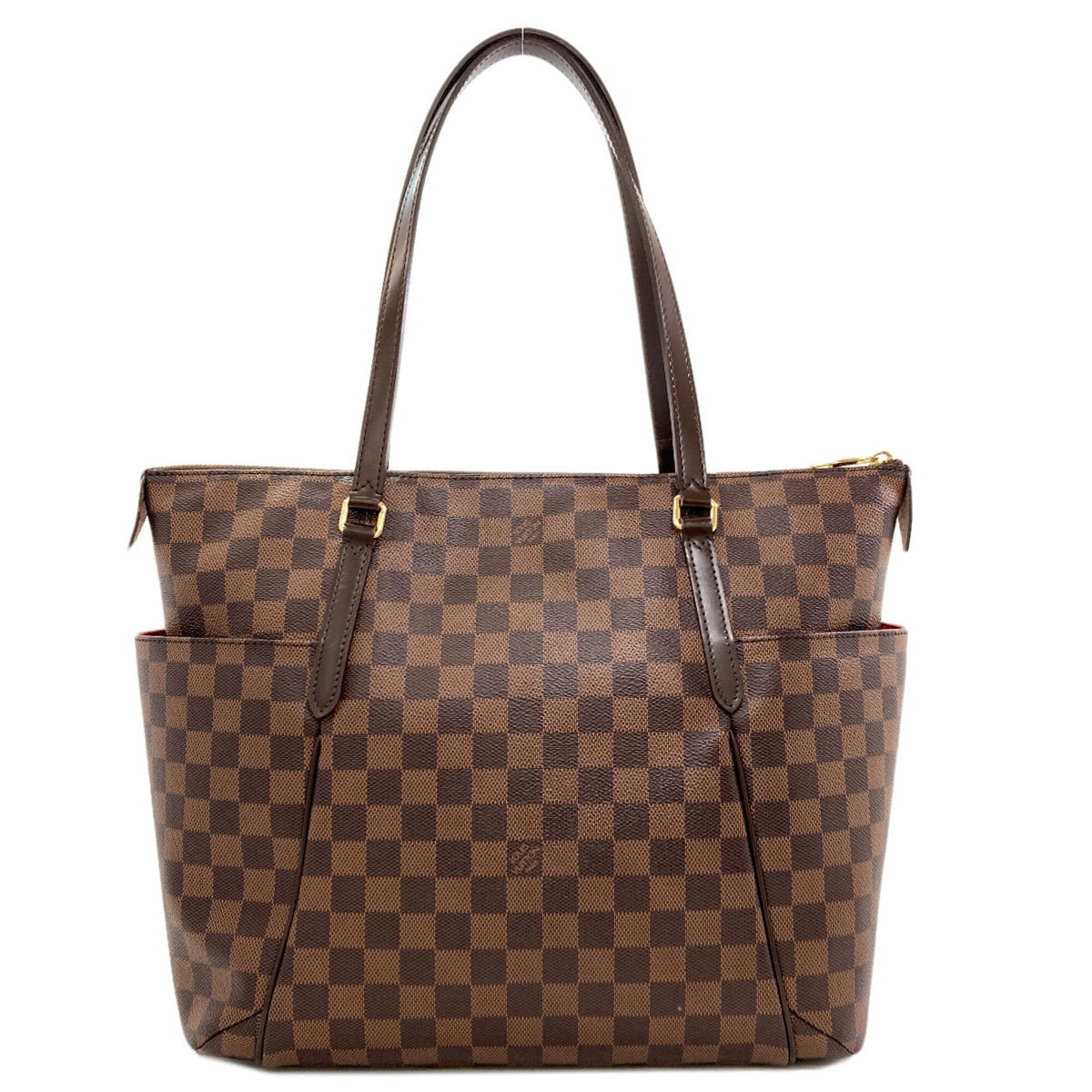 Louis Vuitton Damier Canvas Ebene Damier Canvas Tote Bag (Pre-Owned)