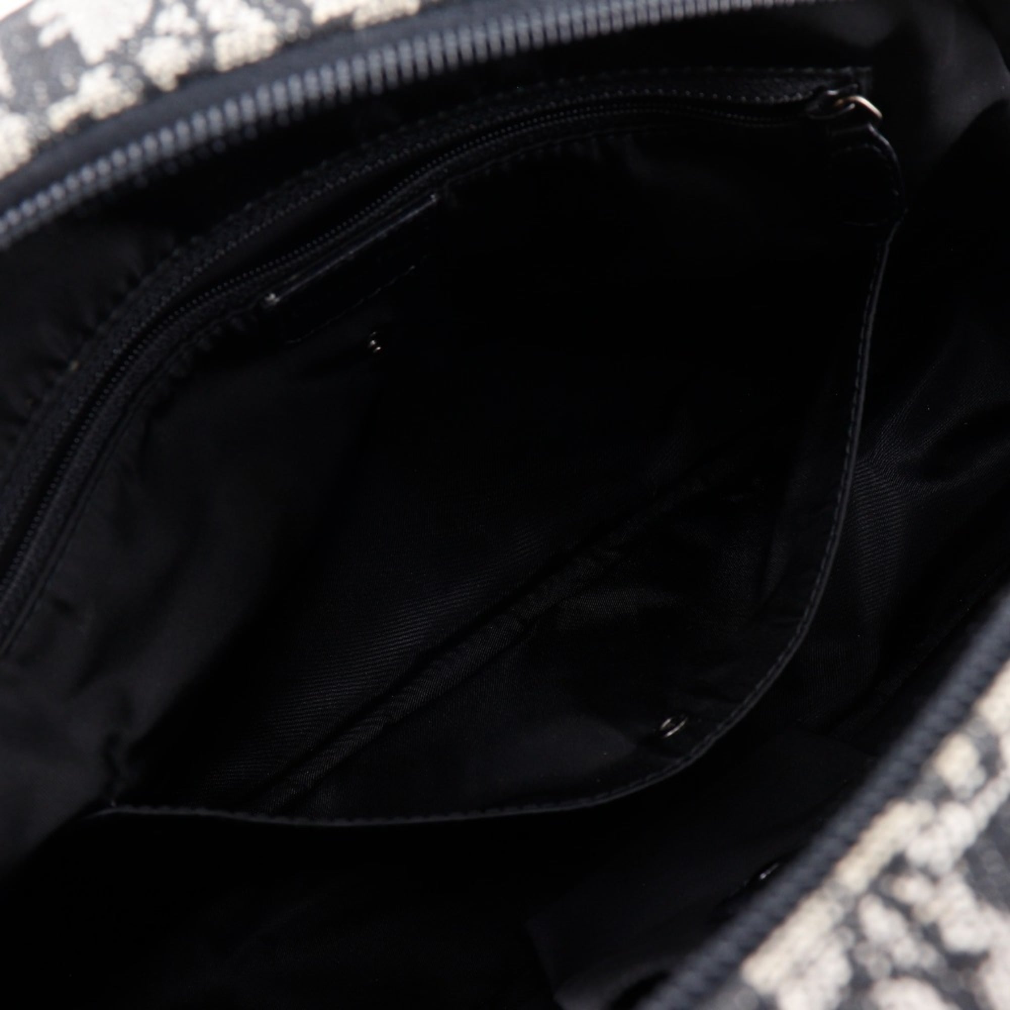Christian Dior Trotter Navy Trotter Handbag Saddle Bag (Pre-Owned)