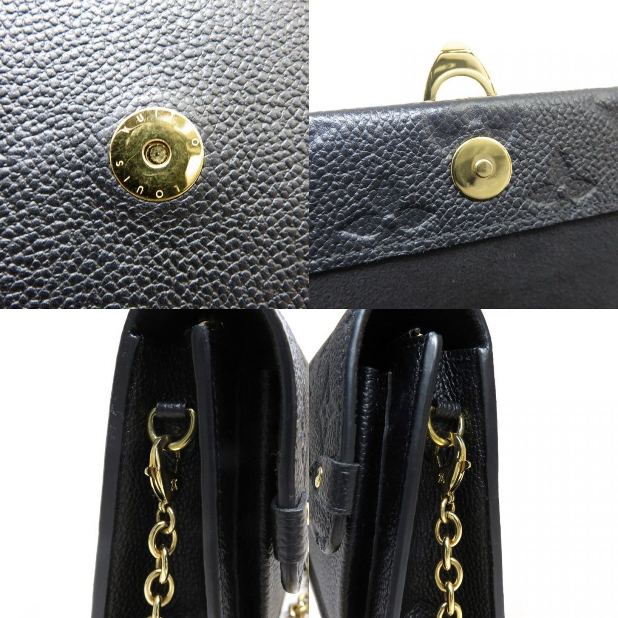 Louis Vuitton Noir Shoulder Bag (Pre-Owned)