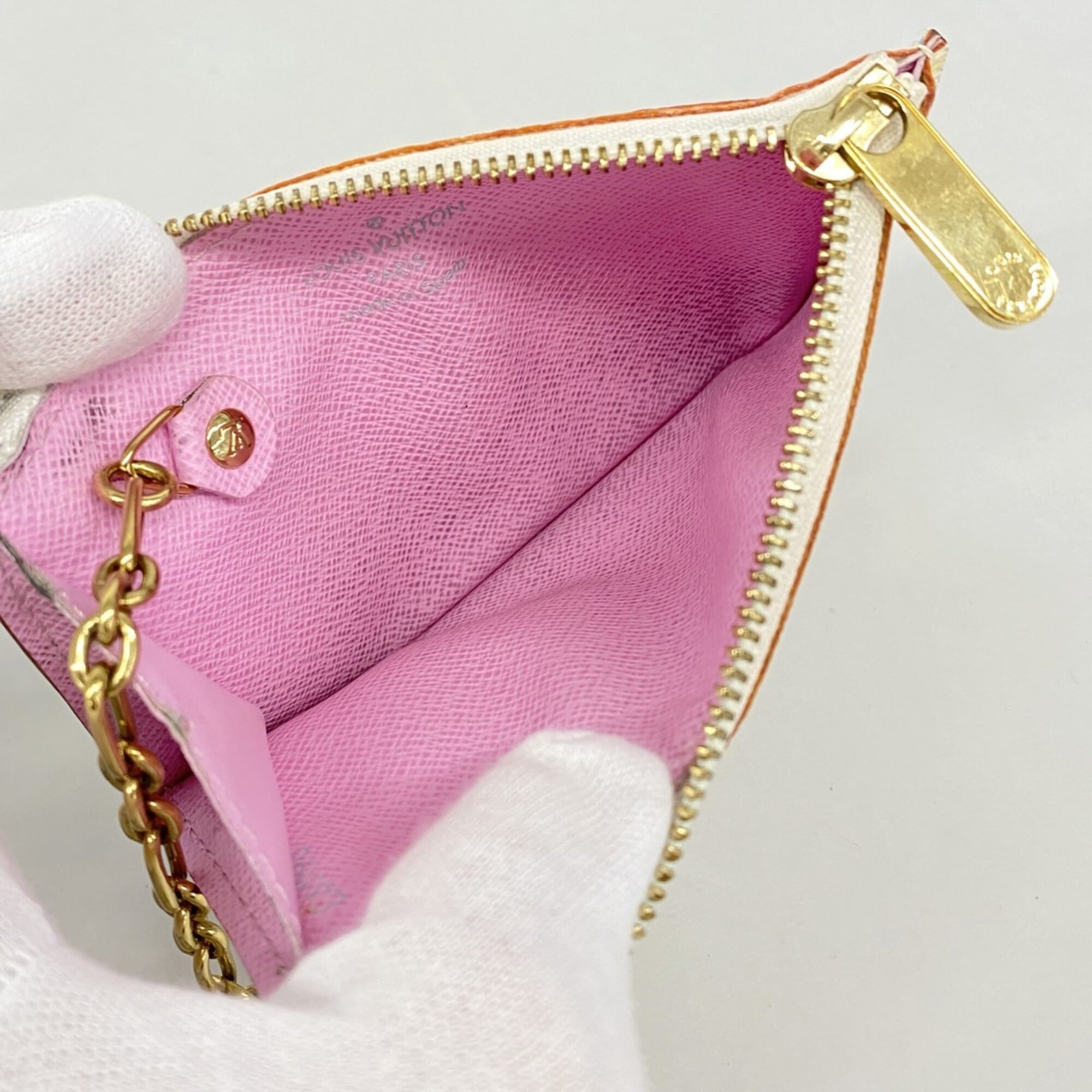 Louis Vuitton Blanc Coin Purse/Coin Case (Pre-Owned)