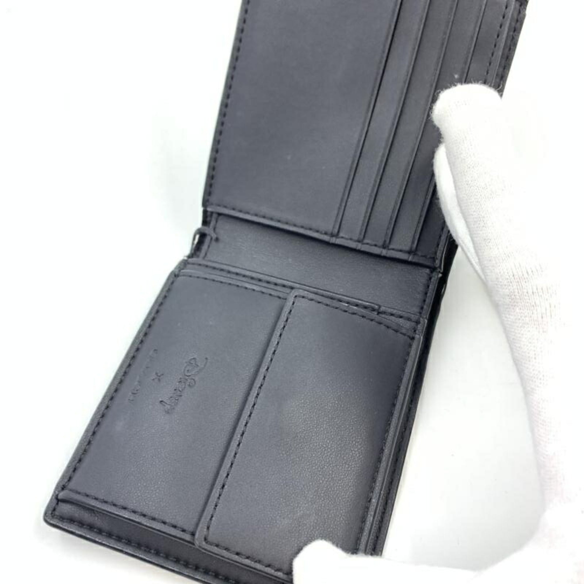 Coach Black Wallet (Bi-Fold) (Pre-Owned)