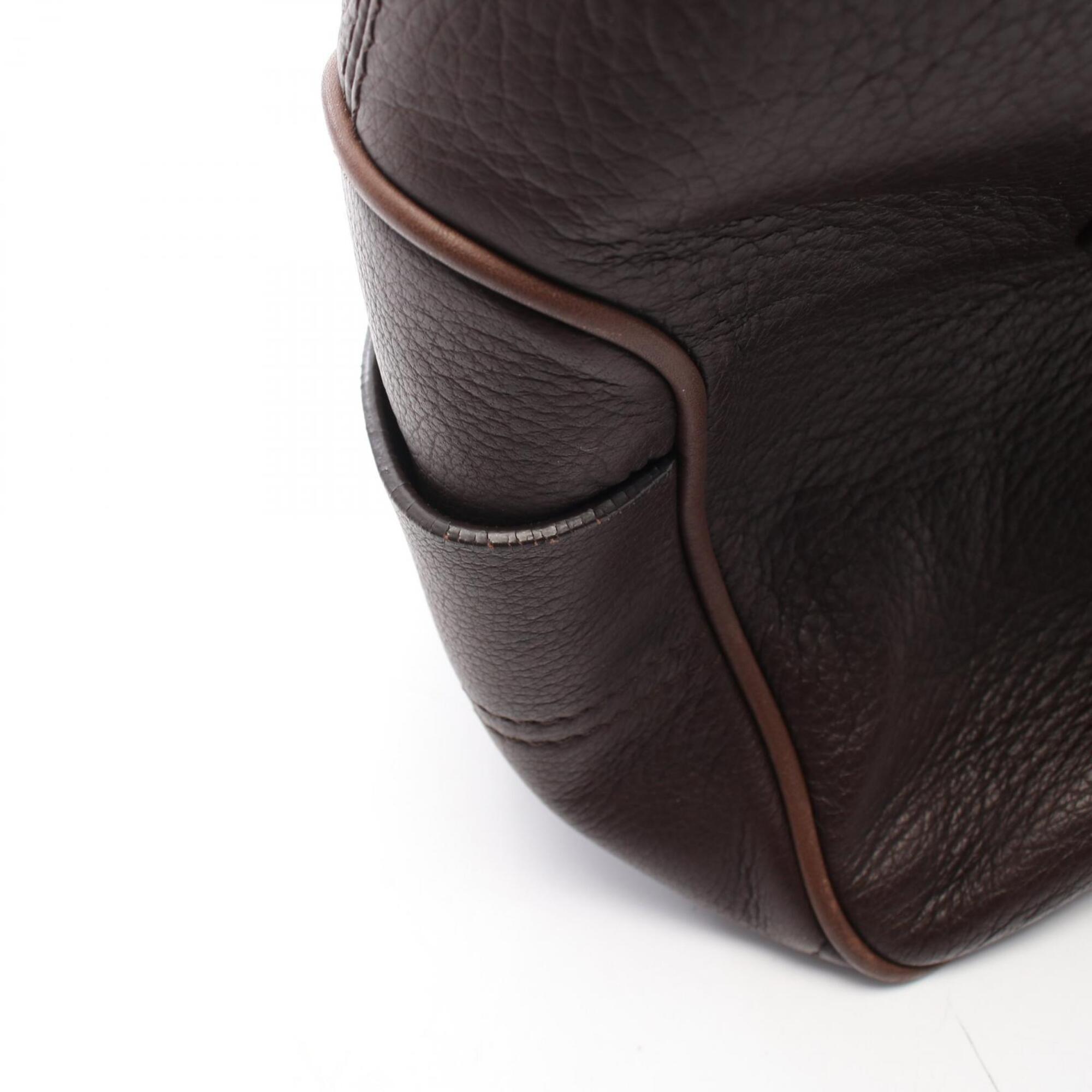 Celine Brown Leather Handbag (Pre-Owned)