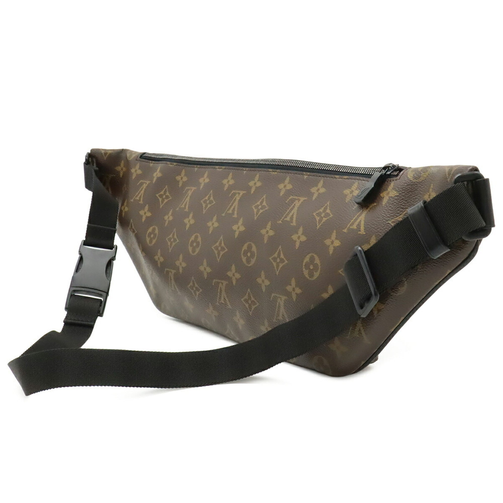 Louis Vuitton Black Brown Monogram Monogram Shoulder Bag Sling Bag (Pre-Owned)