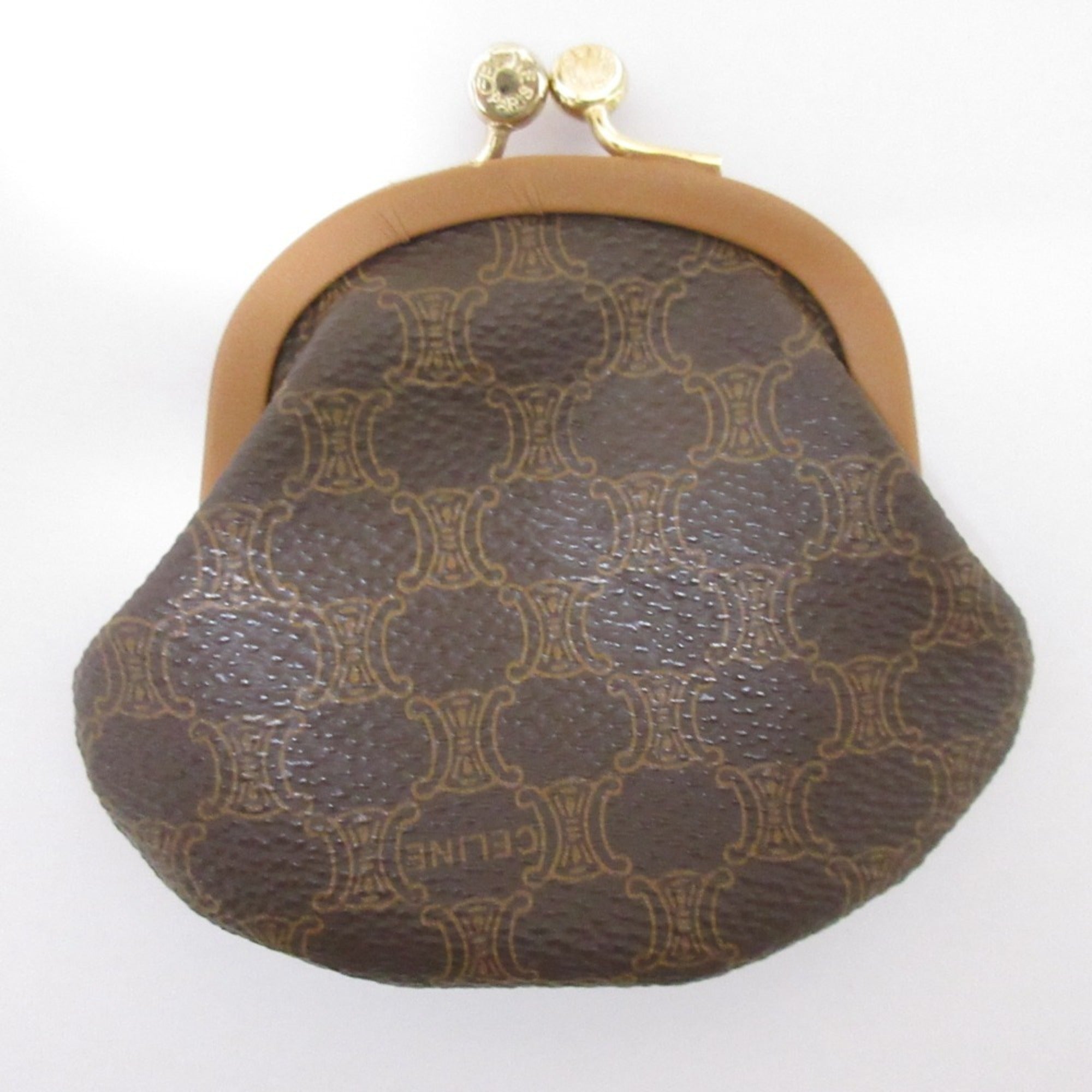Celine Brown Coin Purse/Coin Case (Pre-Owned)