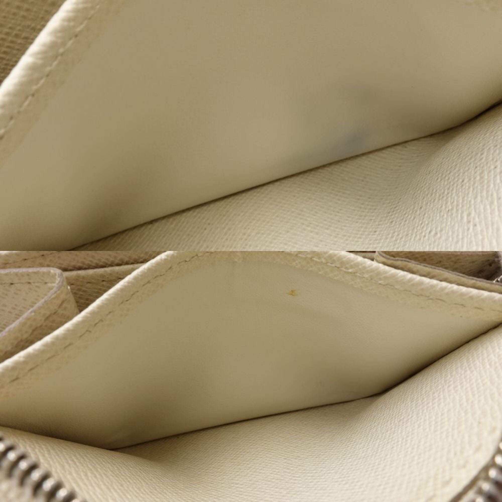 Louis Vuitton Epi Lv Off White Epi Leather Coin Purse/Coin Case (Pre-Owned)