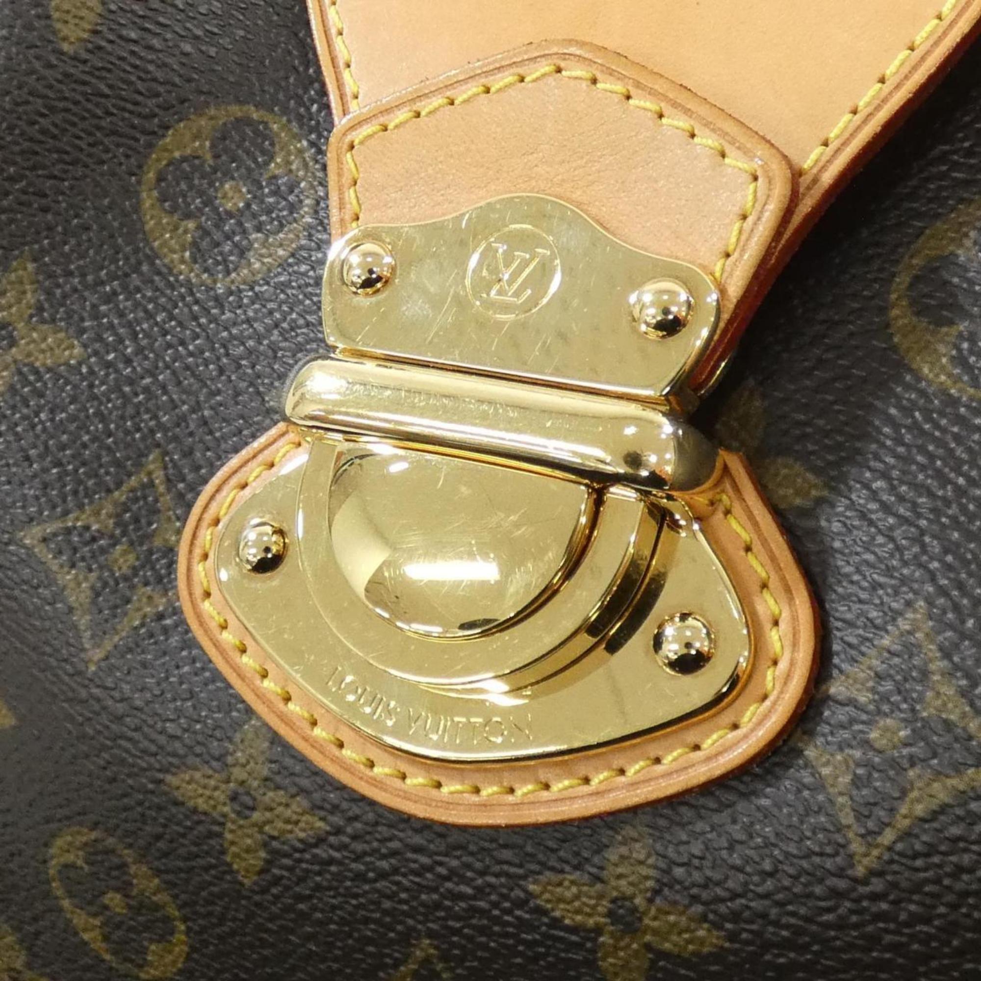 Louis Vuitton Brown Coated Canvas Shoulder Bag (Pre-Owned)