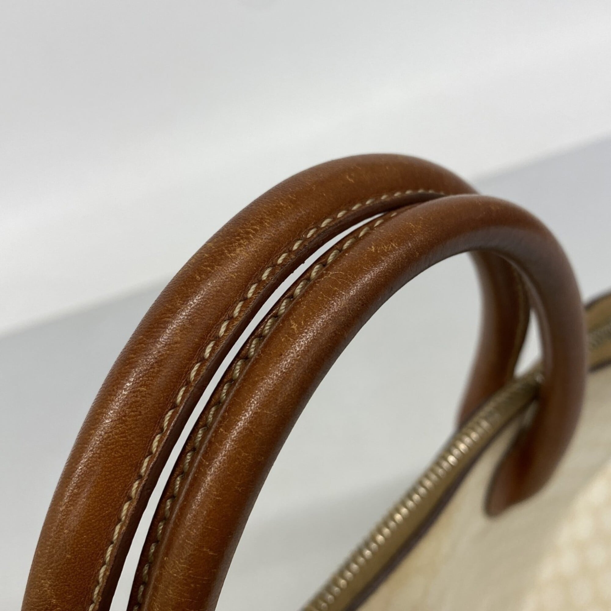 Celine Beige Pvc Handbag (Pre-Owned)