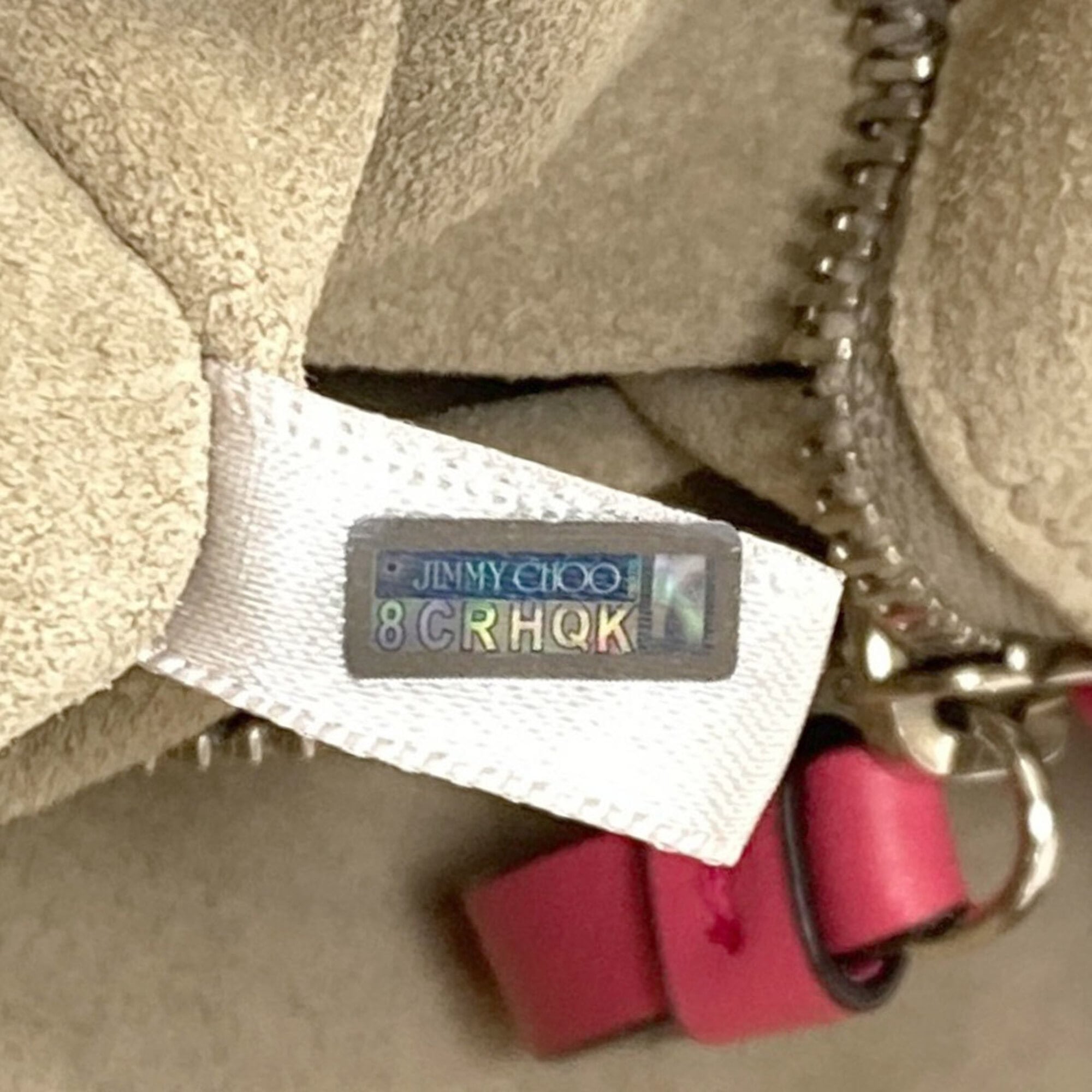 Jimmy Choo Pink Leather Handbag (Pre-Owned)