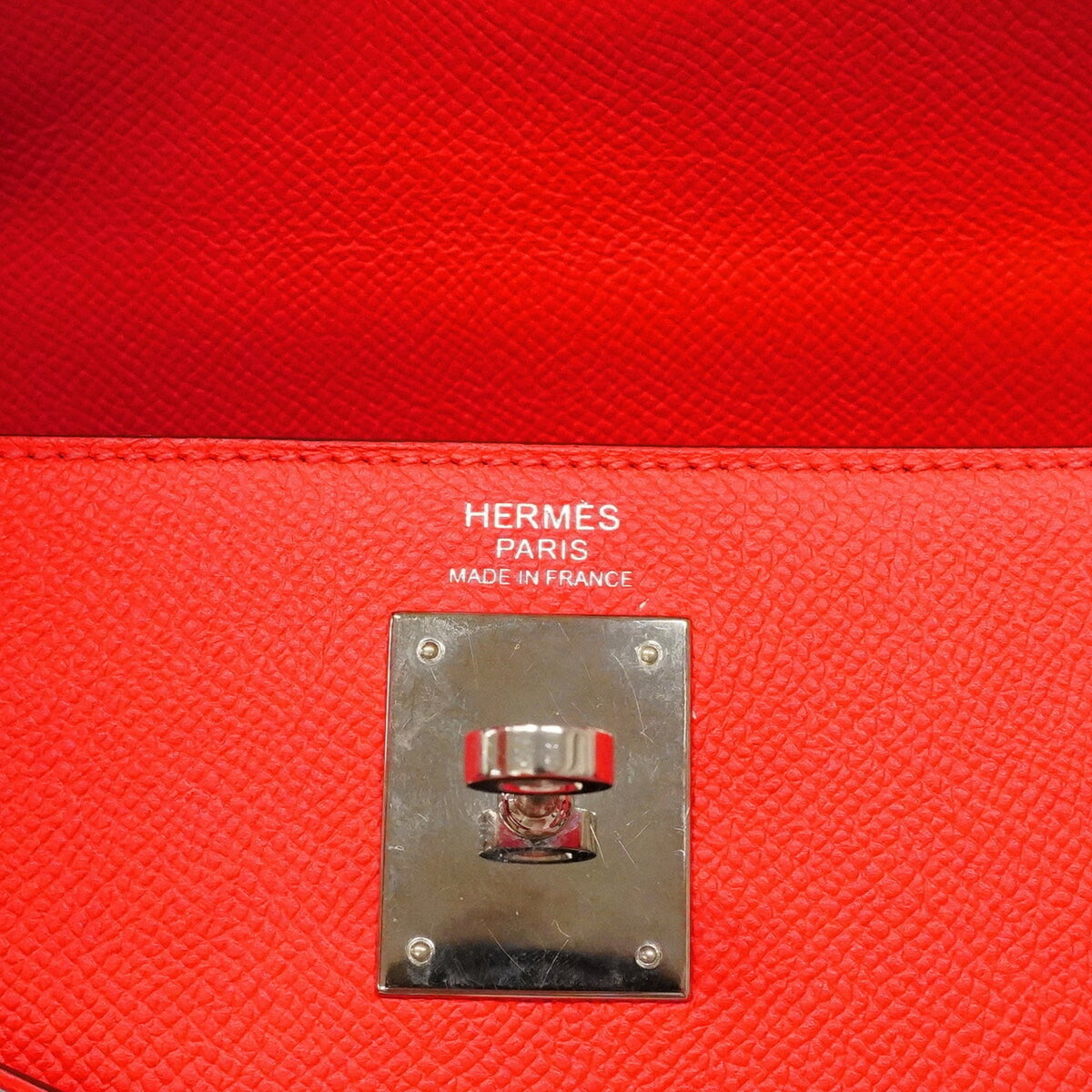 Hermes Rose Jaipur Leather Handbag (Pre-Owned)