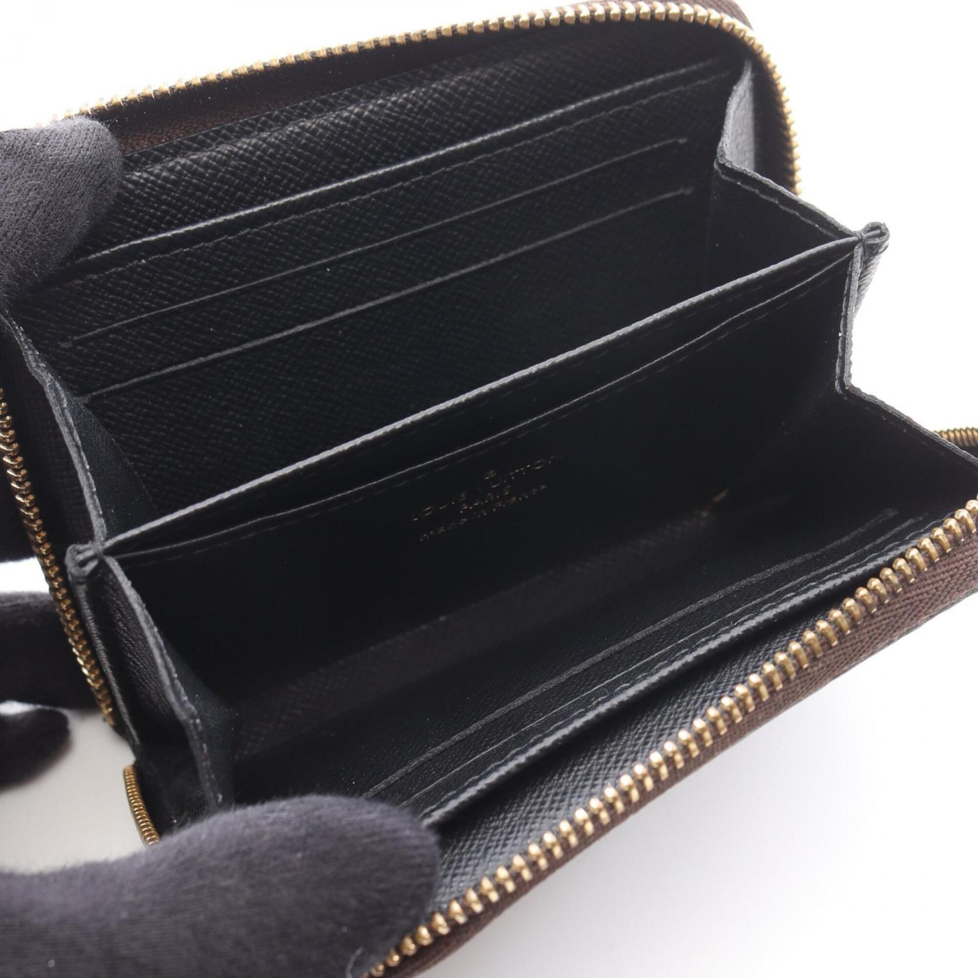 Louis Vuitton Brown Pvc Coin Purse/Coin Case (Pre-Owned)