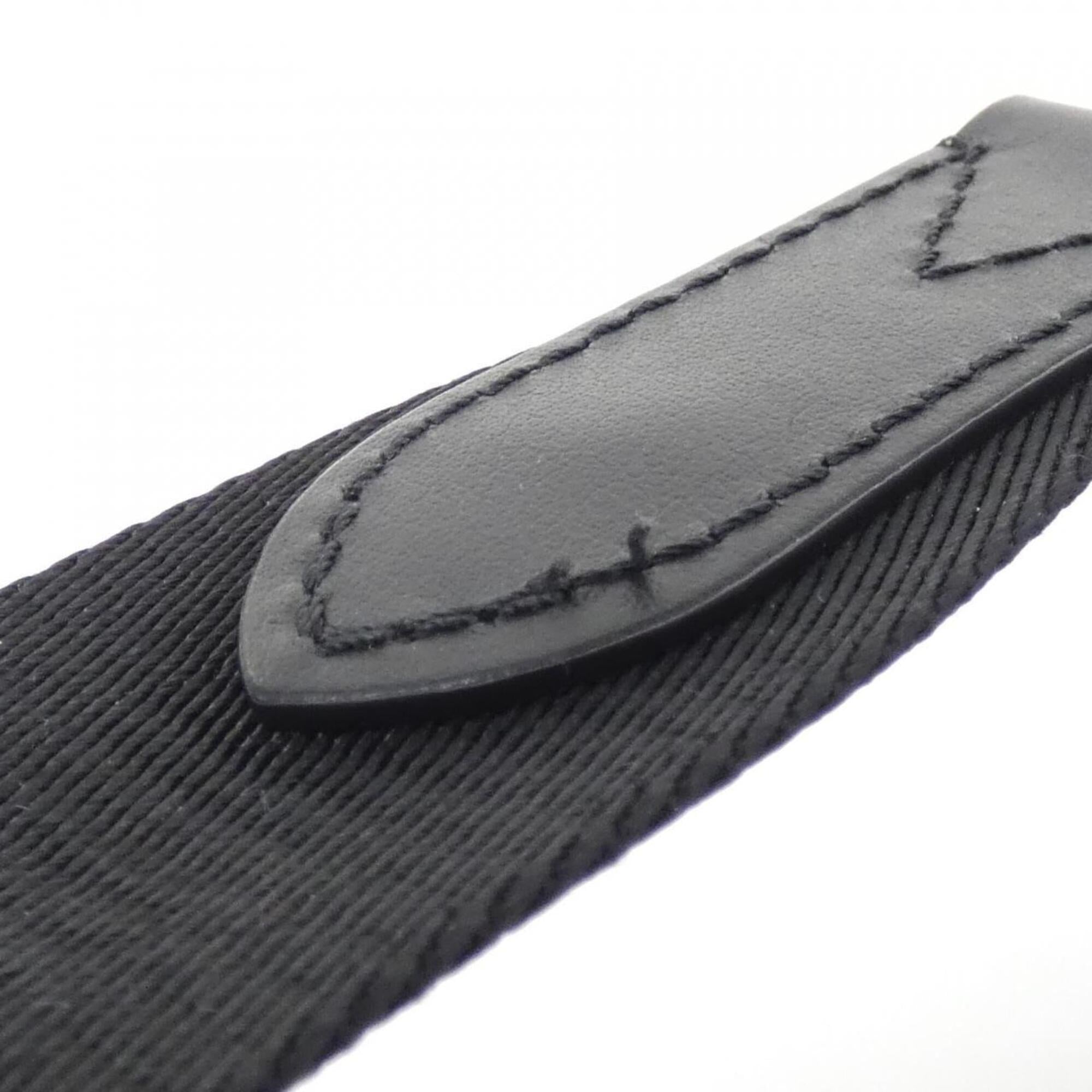 Louis Vuitton Black Gris Coated Canvas Shoulder Bag (Pre-Owned)