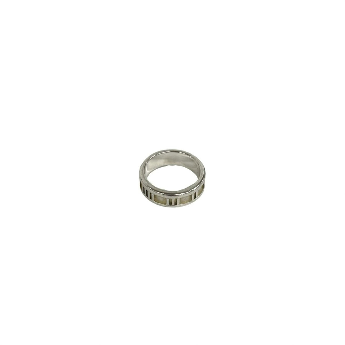 Tiffany Silver Silver 925 Band Ring (Pre-Owned)