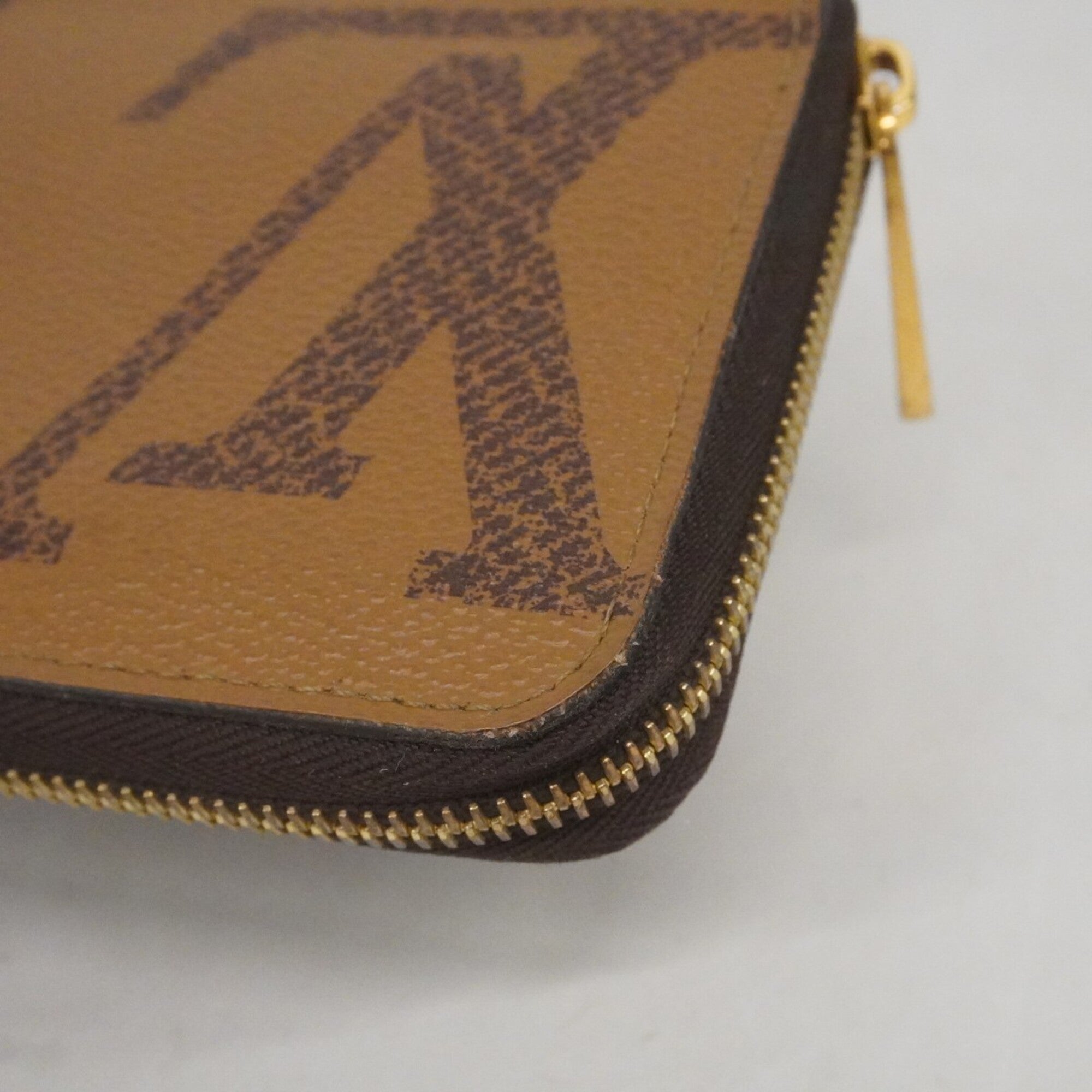 Louis Vuitton Brown Long Wallet (Bi-Fold) (Pre-Owned)