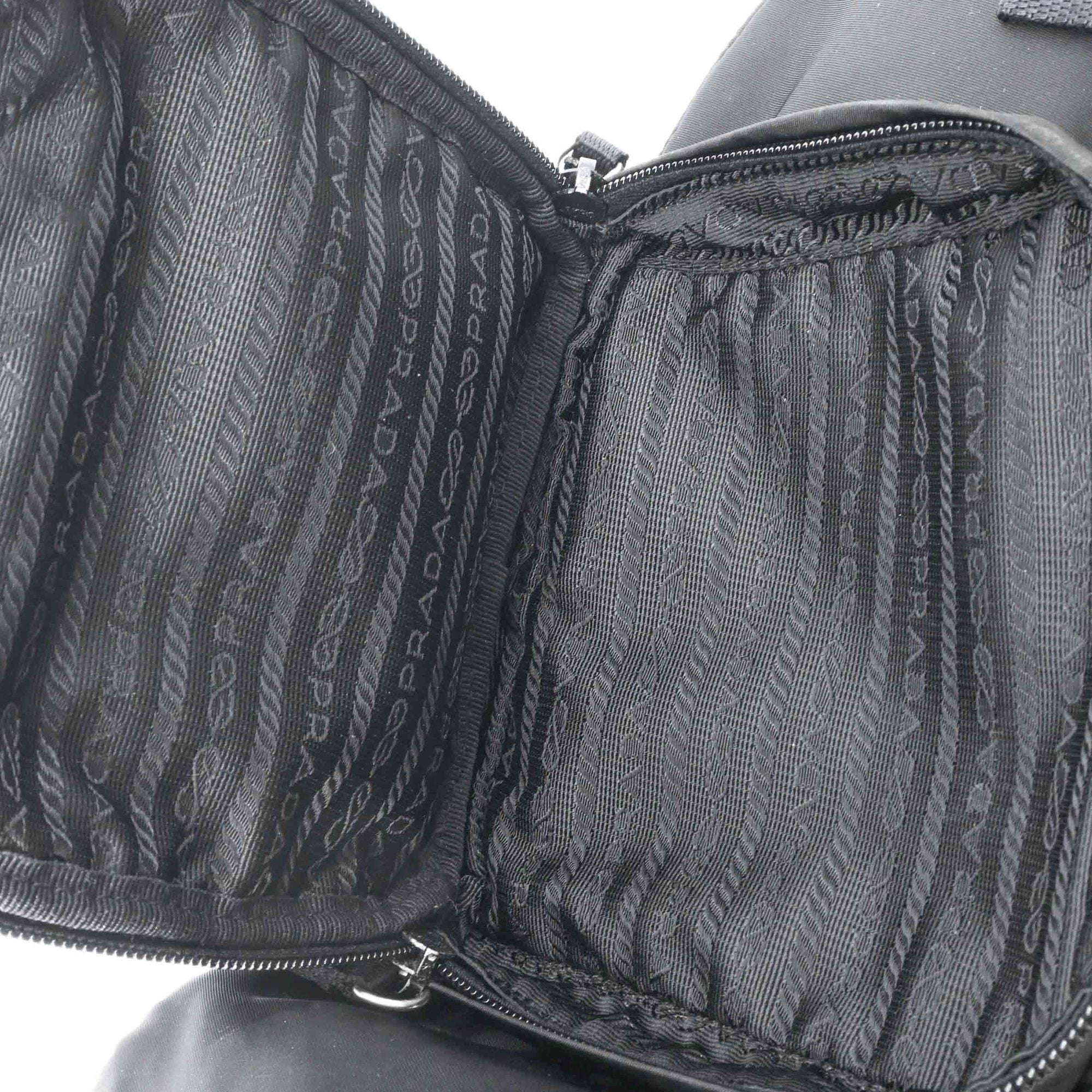 Prada Black Nylon Sling Bag (Pre-Owned)