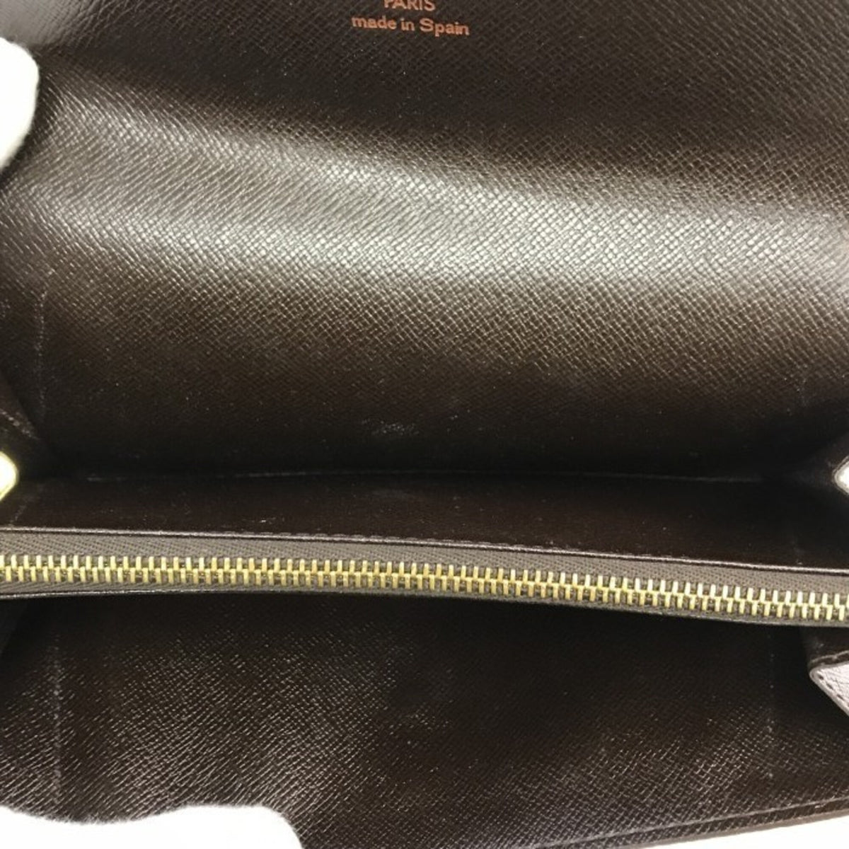 Louis Vuitton Damier Brown Long Wallet (Bi-Fold) (Pre-Owned)