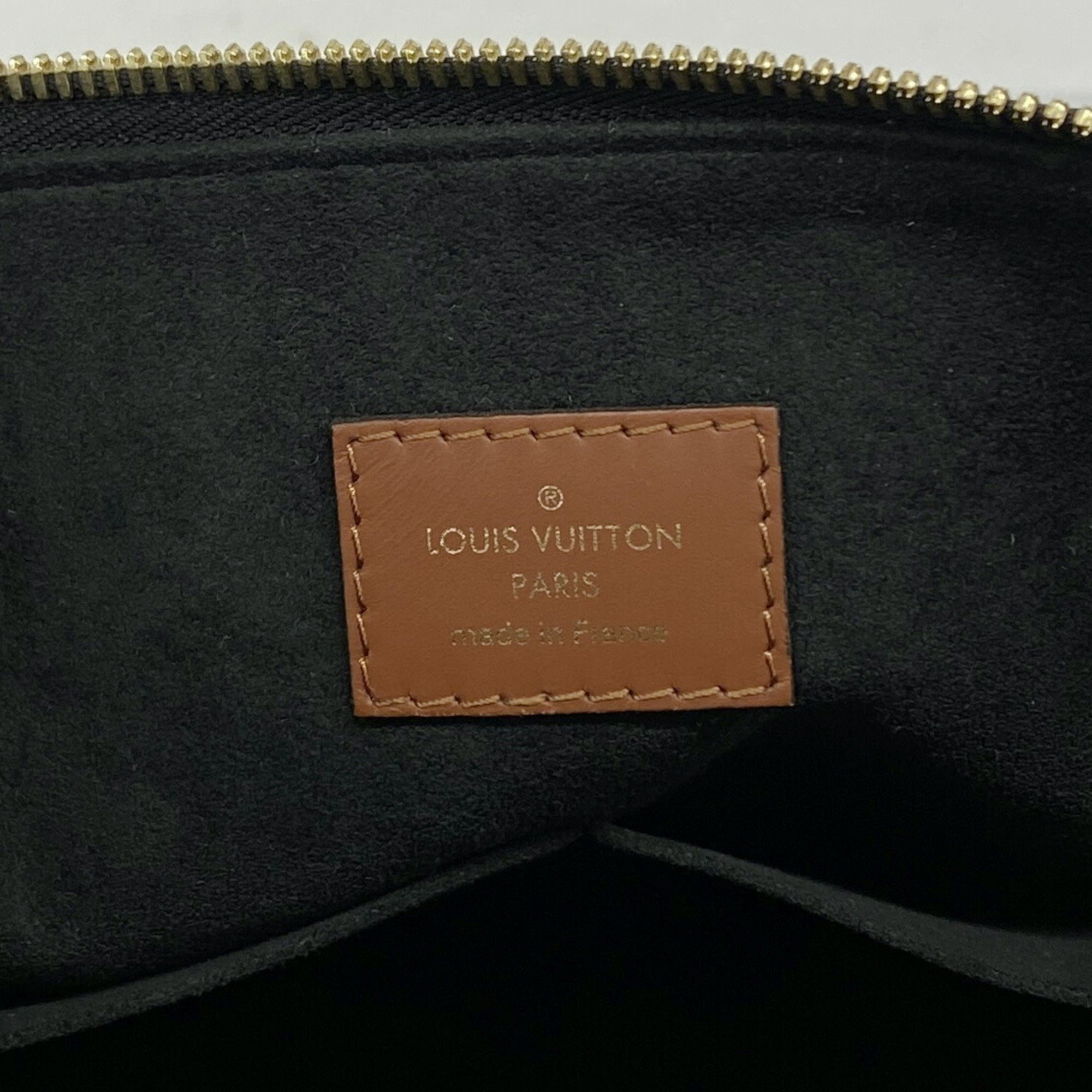 Louis Vuitton Brown Noir Tote Bag (Pre-Owned)