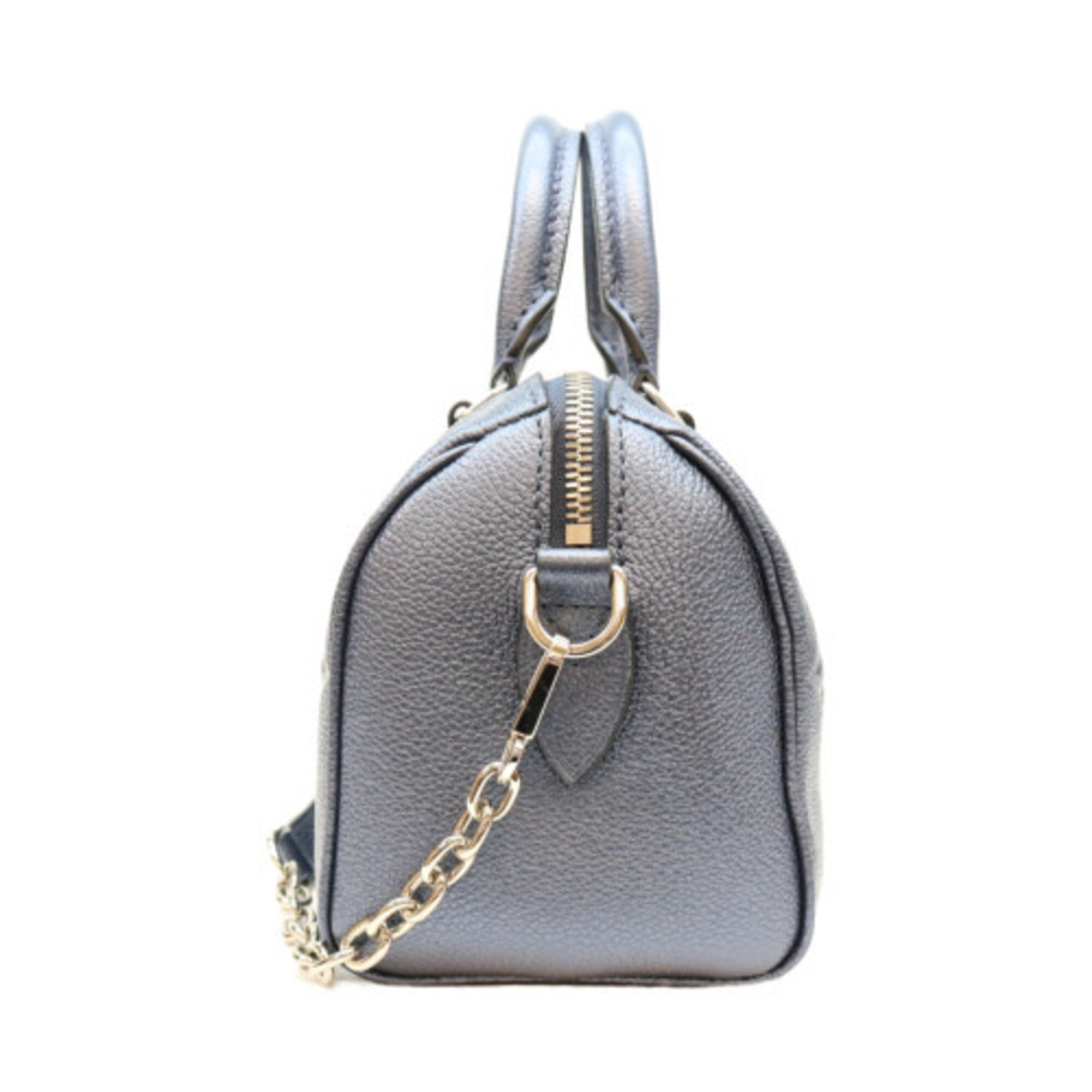 Louis Vuitton Metallic Blue Monogram Empreinte Boston Bag (Pre-Owned)