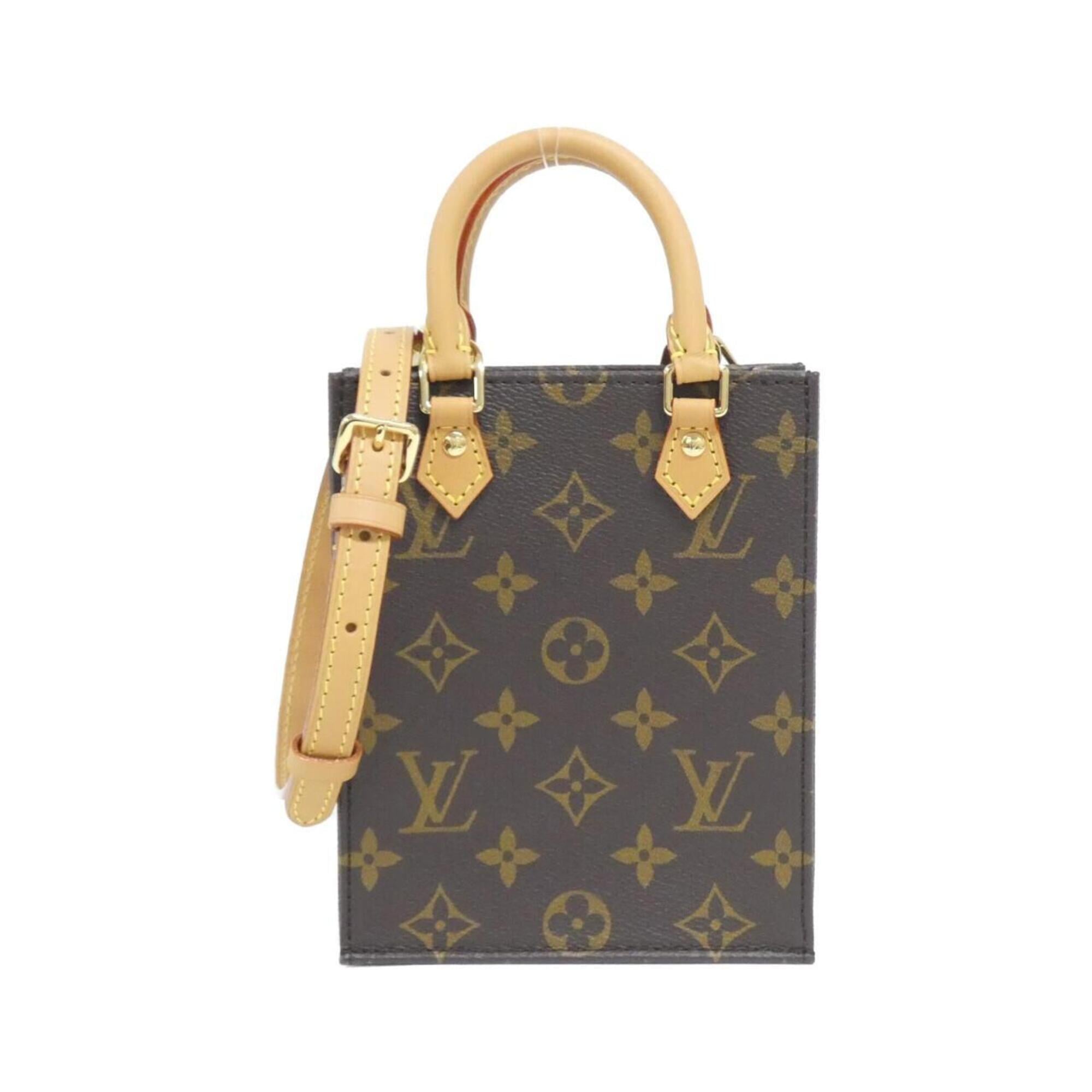Louis Vuitton Brown Coated Canvas Handbag (Pre-Owned)