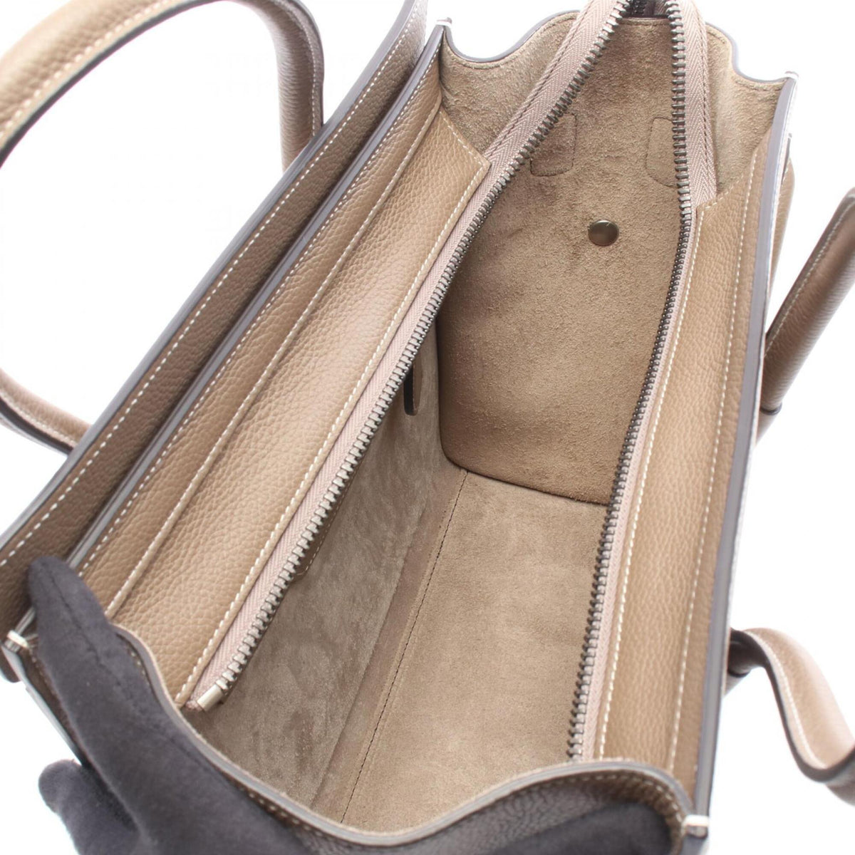 Celine Beige Leather Handbag (Pre-Owned)