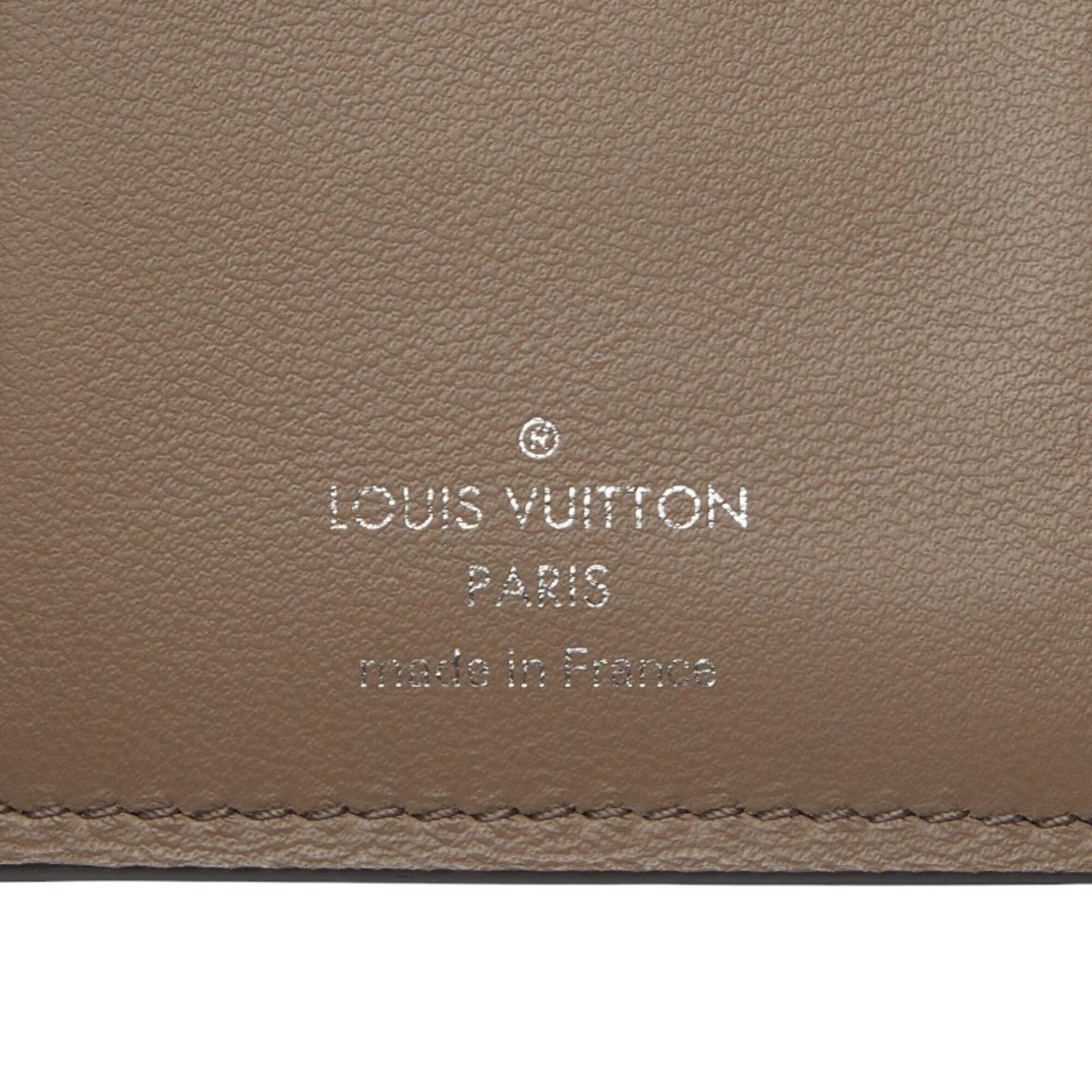 Louis Vuitton Magnolia Pink Leather Wallet (Tri-Fold) (Pre-Owned)