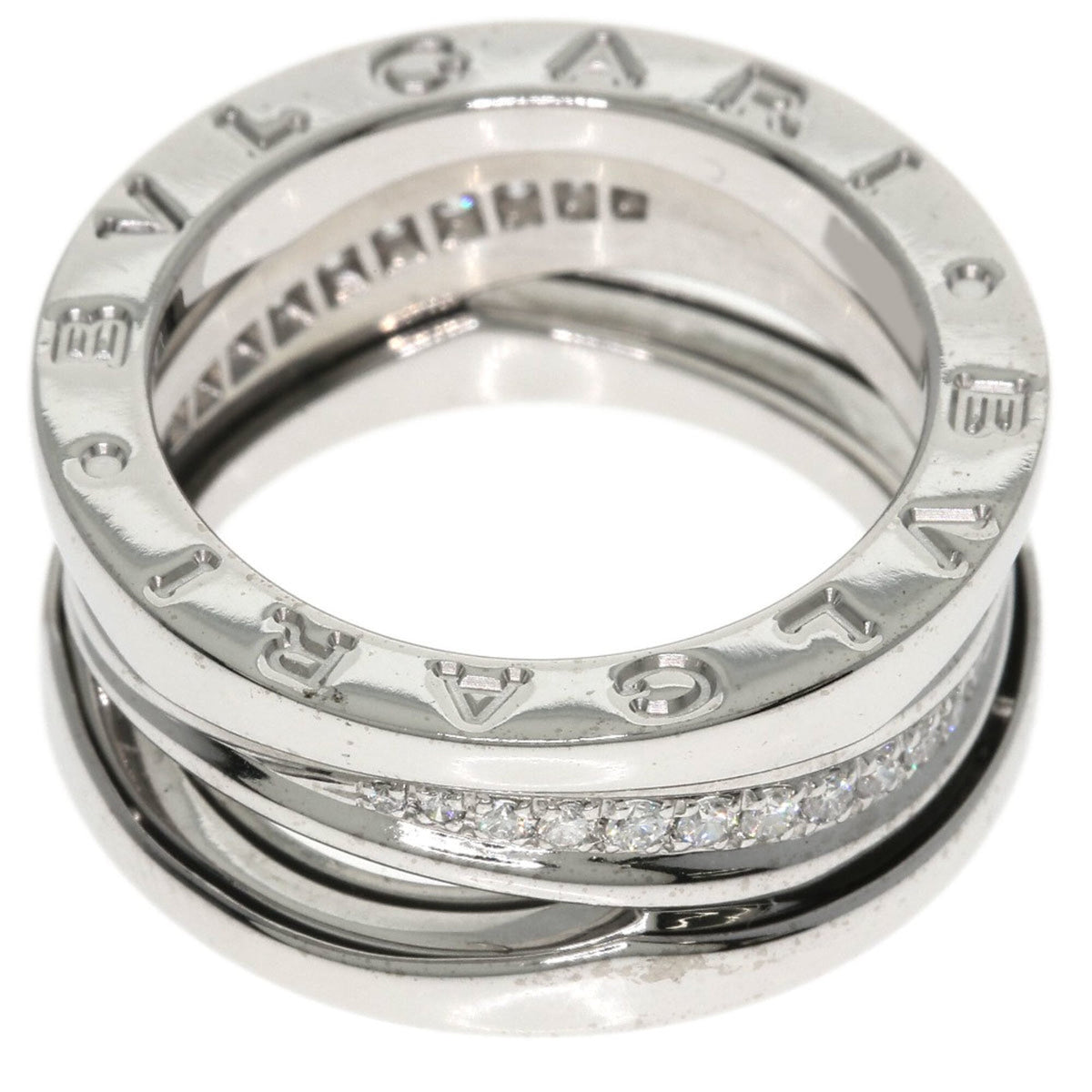 Bvlgari White Gold (18K) Band Ring (Pre-Owned)