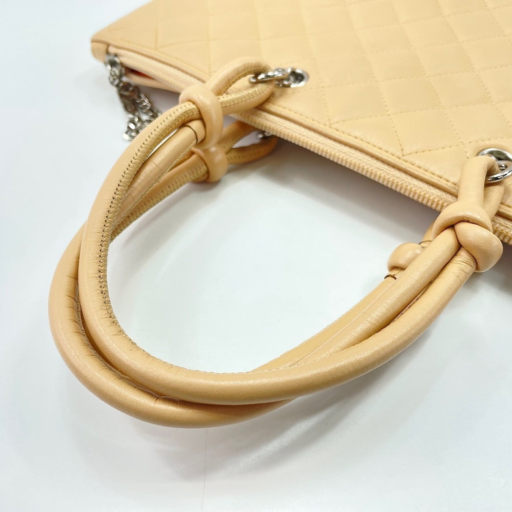 Chanel Ligne Cambon Beige Cambon Ligne Tote Bag (Pre-Owned)