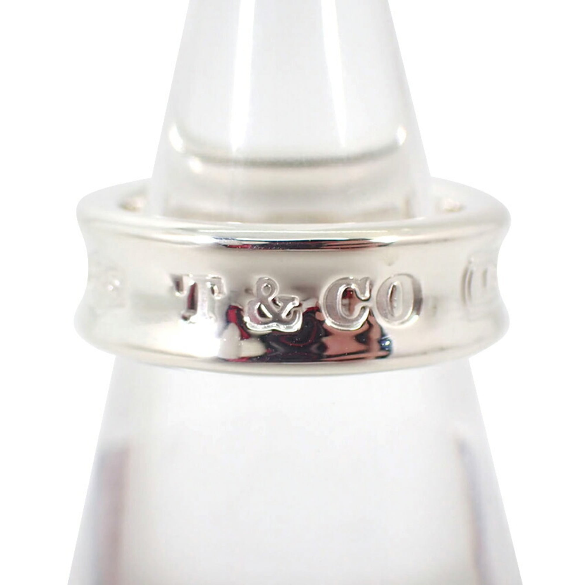 Tiffany Sterling Silver 925 Band Ring (Pre-Owned)